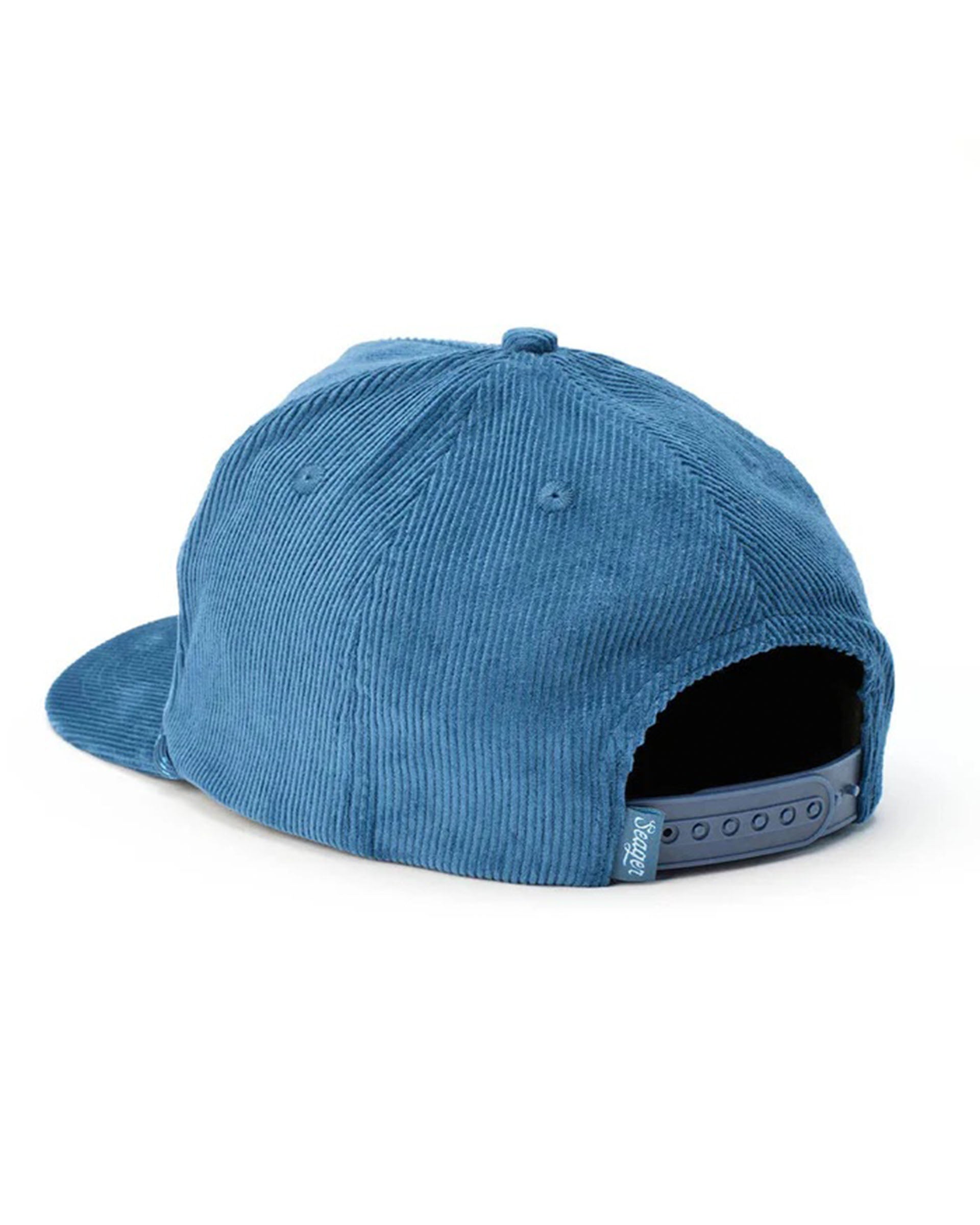 Seager Co. Los Rios Corduroy Snapback Hat - Navy