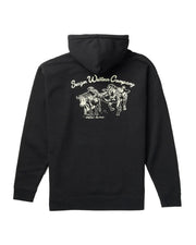 Seager Co. Los Rios Mid-Weight Pullover Hoodie - Black