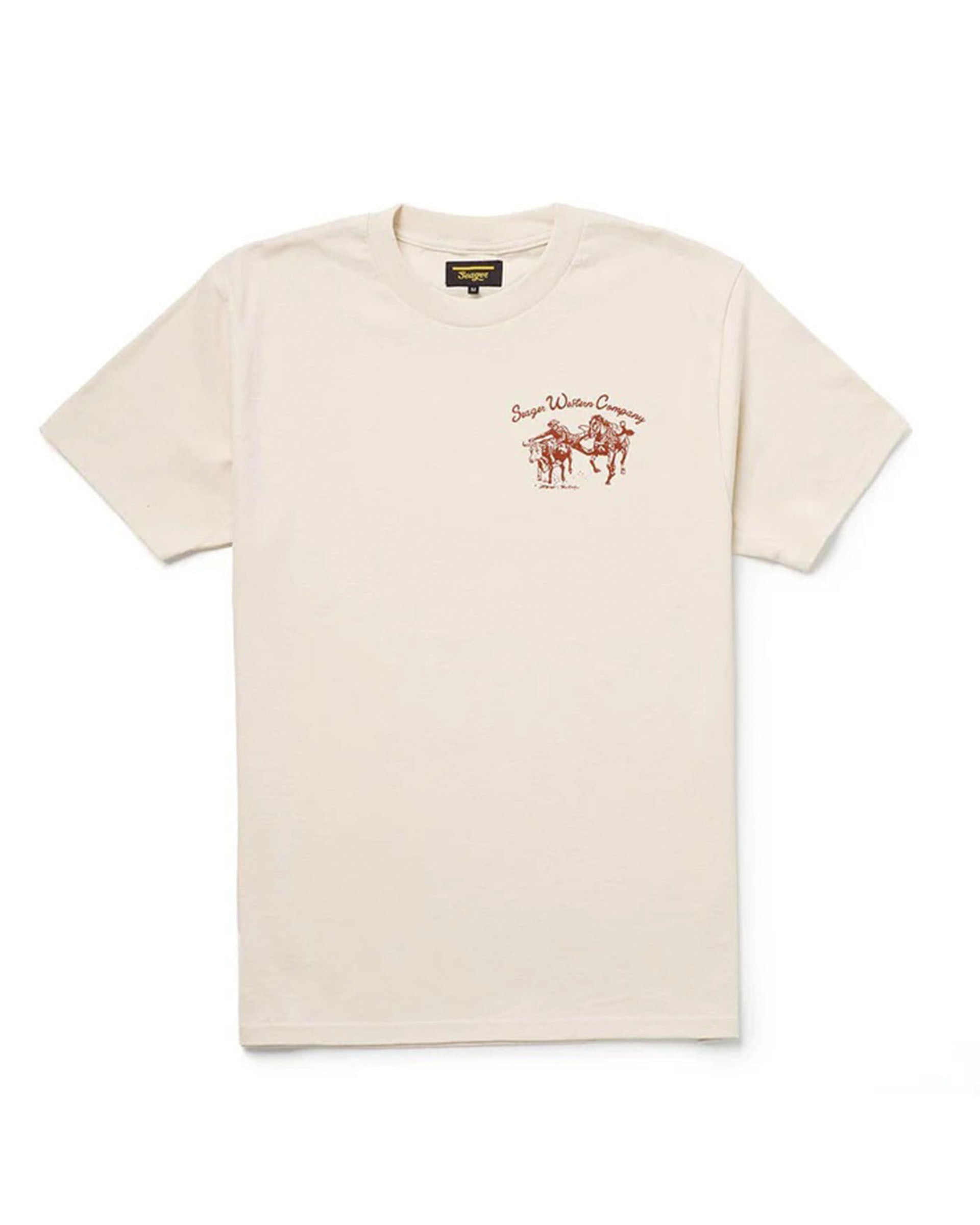 Seager Co. Los Rios Short Sleeve T-Shirt - Vintage White