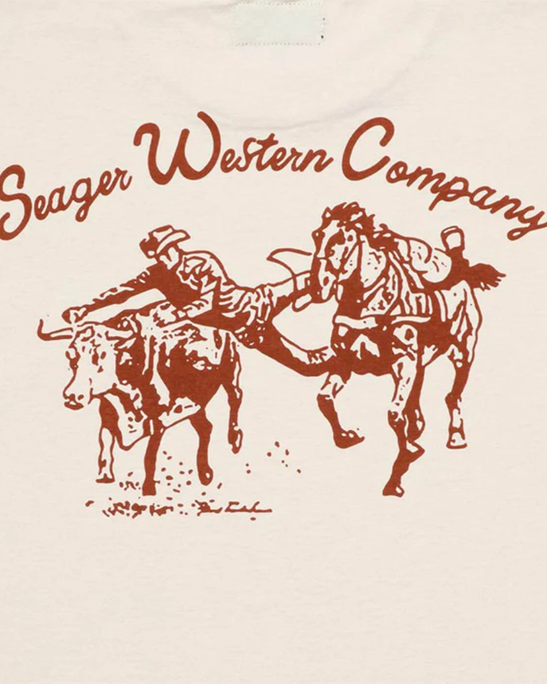 Seager Co. Los Rios Short Sleeve T-Shirt - Vintage White