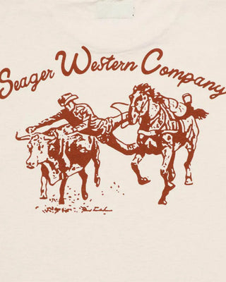 Seager Co. Los Rios Short Sleeve T-Shirt - Vintage White