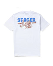Seager Co. Lucky Buck Short Sleeve T-Shirt - White