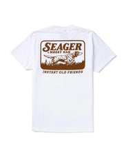 Seager Co. x Mossy Oak Bird Dog Short Sleeve T-Shirt - White