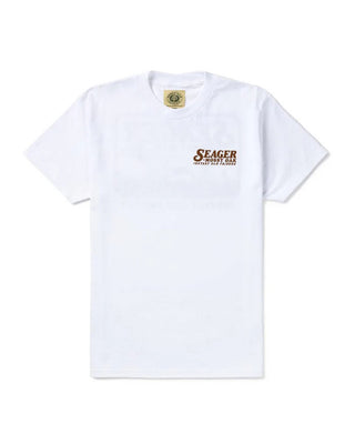 Seager Co. x Mossy Oak Bird Dog Short Sleeve T-Shirt - White