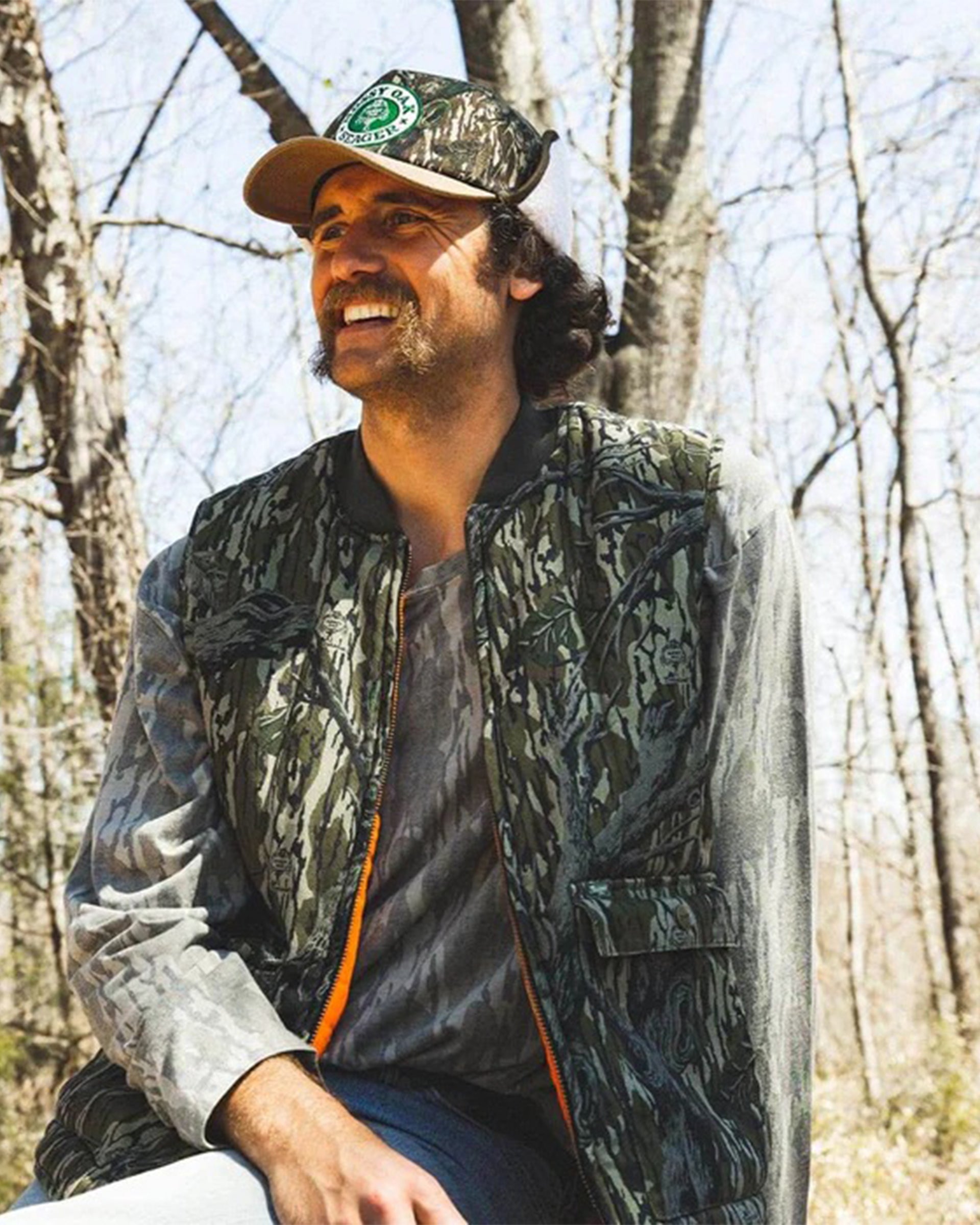 Seager Co. x Mossy Oak Flapjack Original Treestand Hat - Camo