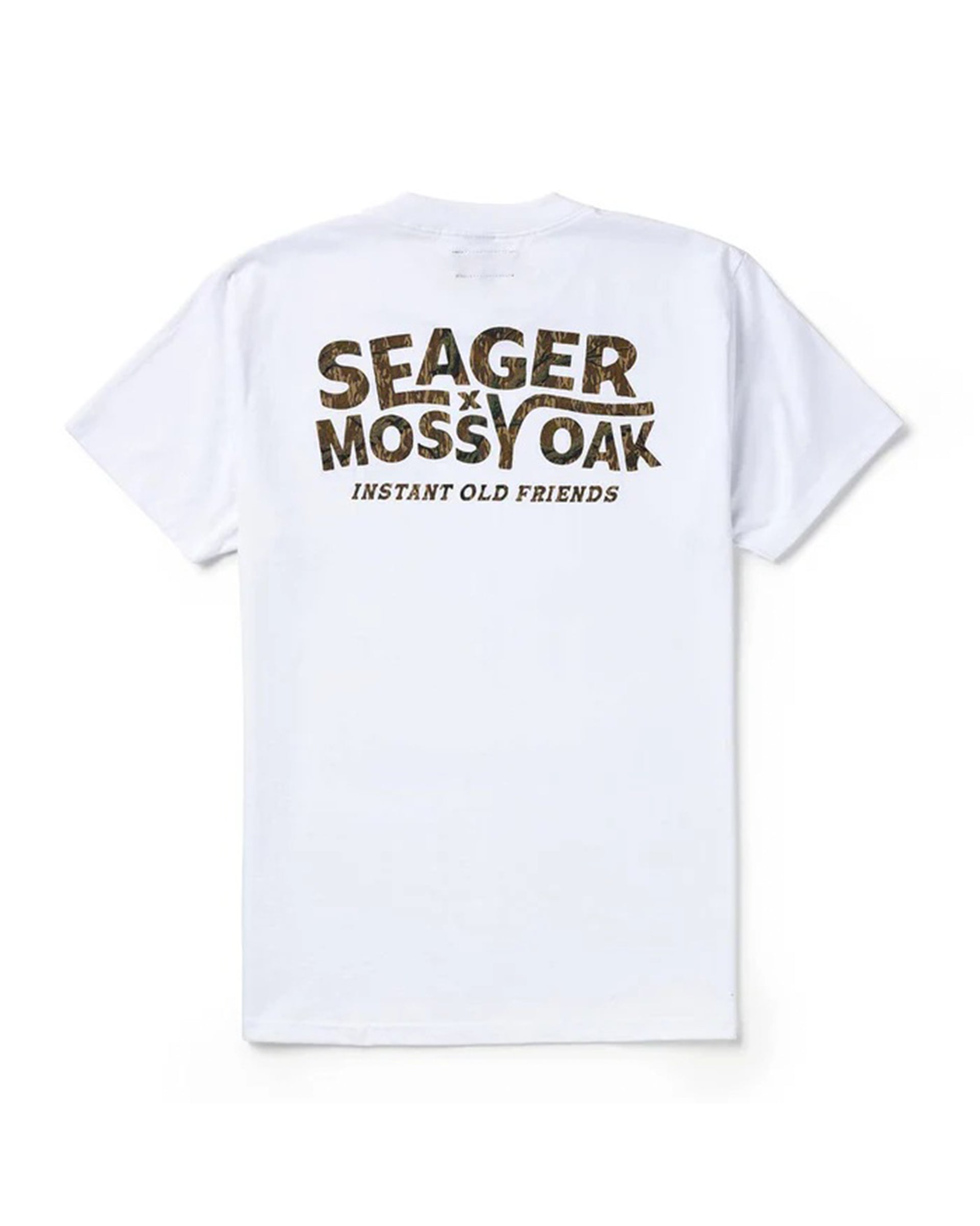 Seager Co. x Mossy Oak I.O.F. Short Sleeve T-Shirt - White