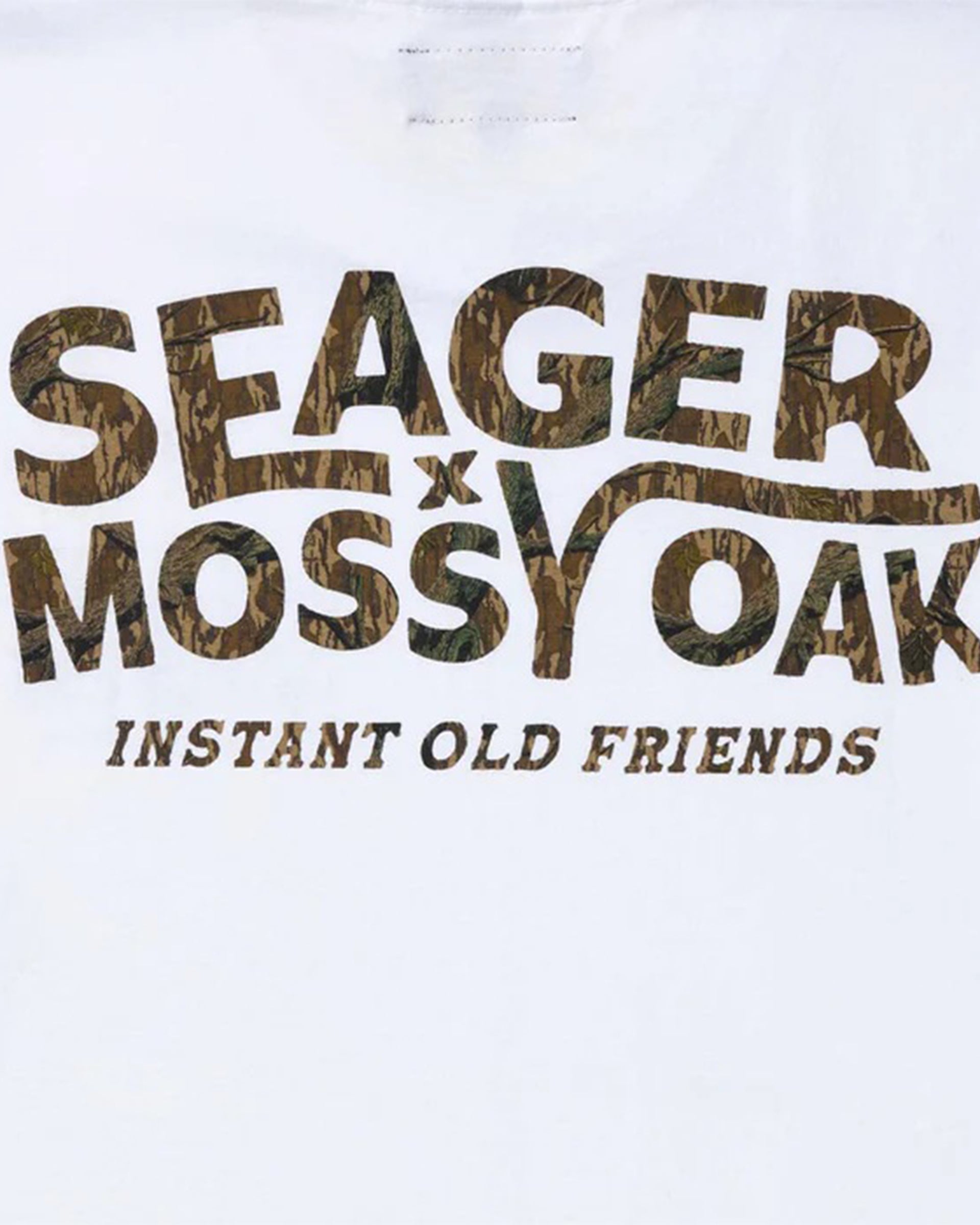 Seager Co. x Mossy Oak I.O.F. Short Sleeve T-Shirt - White