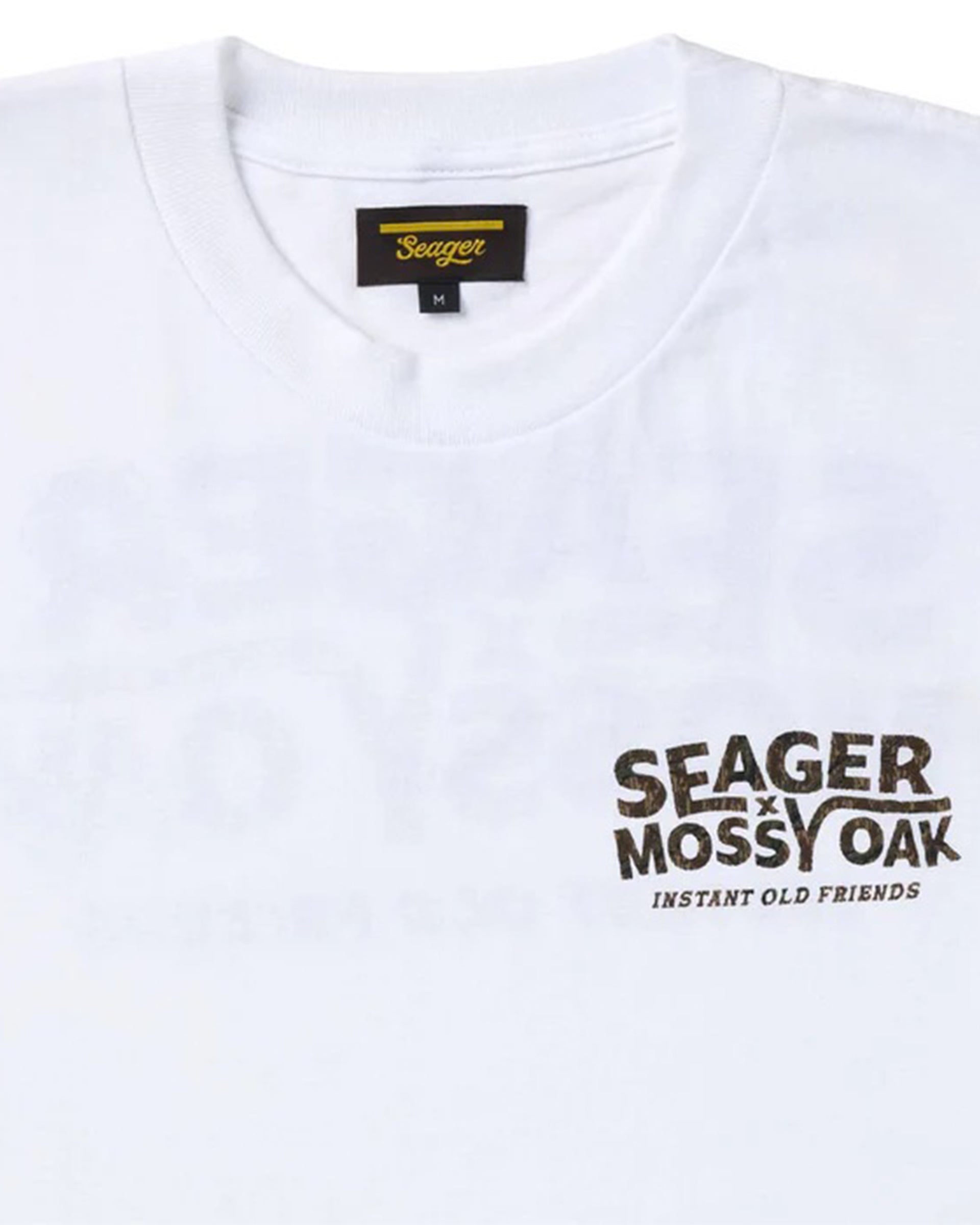 Seager Co. x Mossy Oak I.O.F. Short Sleeve T-Shirt - White