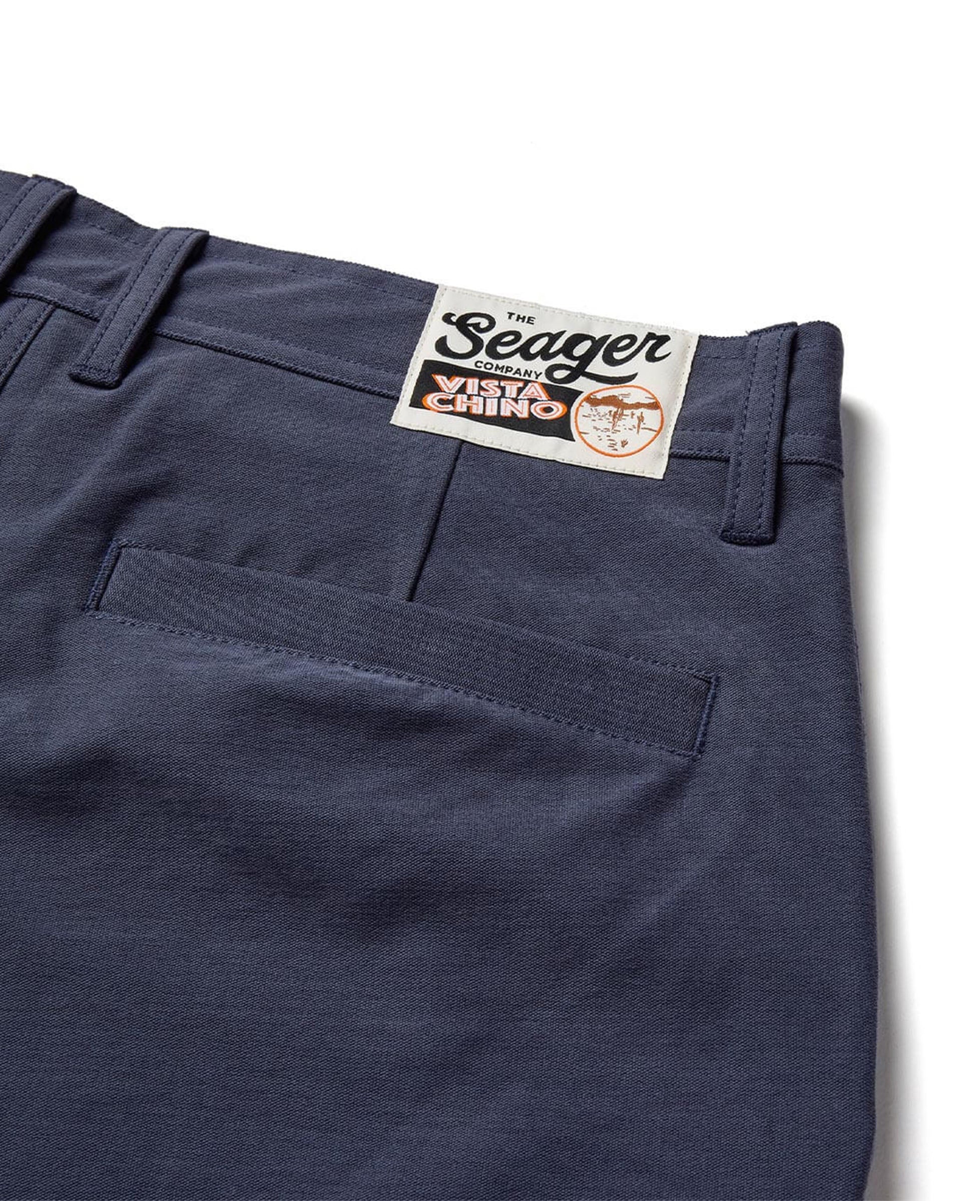 Seager Co. Primo Vista Chino Short - Stella Blue