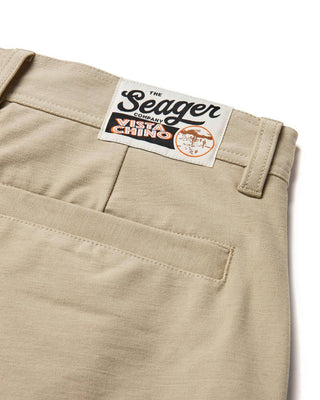 Seager Co. Primo Vista Chino Short - Tidal Foam