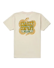 Seager Co. Rattler Short Sleeve T-Shirt - Vintage White