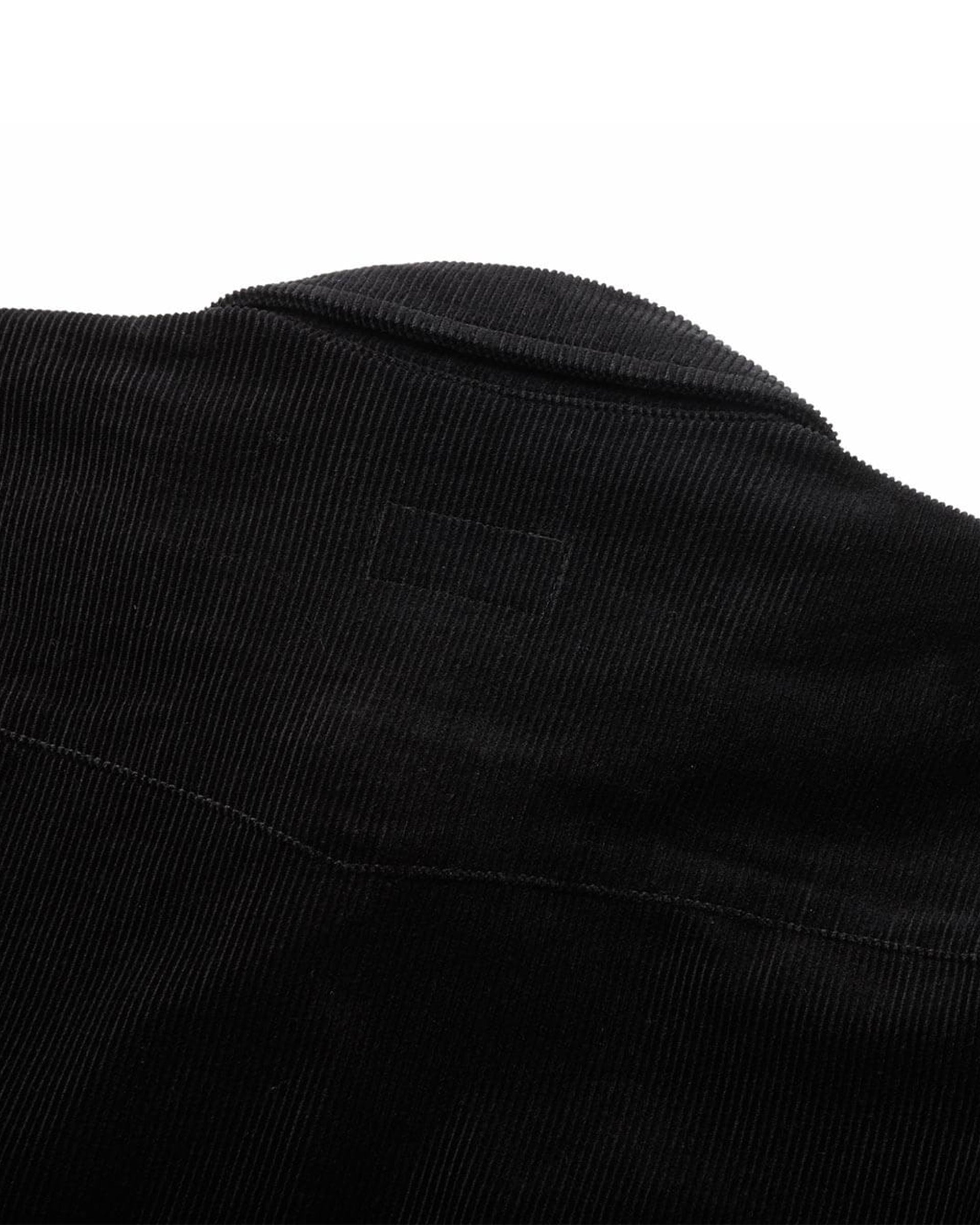 Reagan Pearl Snap Corduroy Shirt - Black