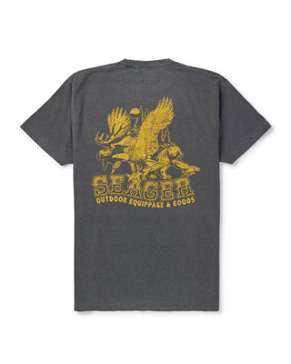 Seager Co. Reserve Short Sleeve T-Shirt - Pigment Black