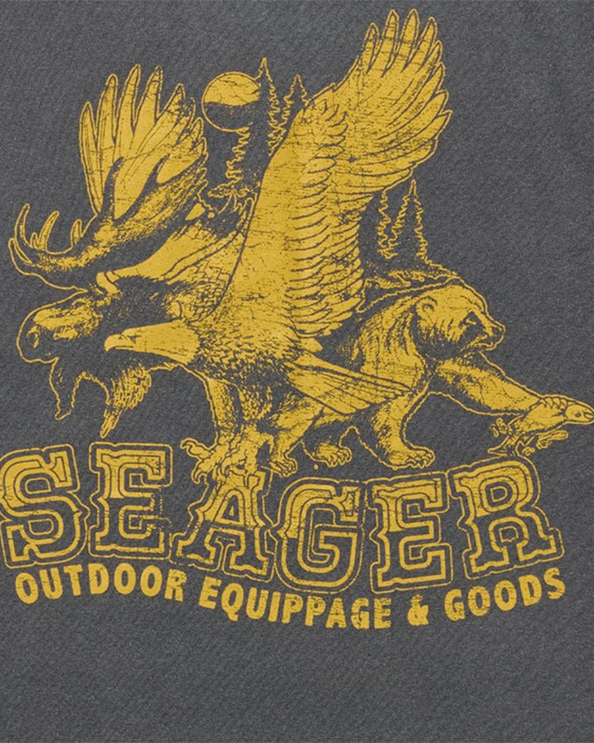 Seager Co. Reserve Short Sleeve T-Shirt - Pigment Black
