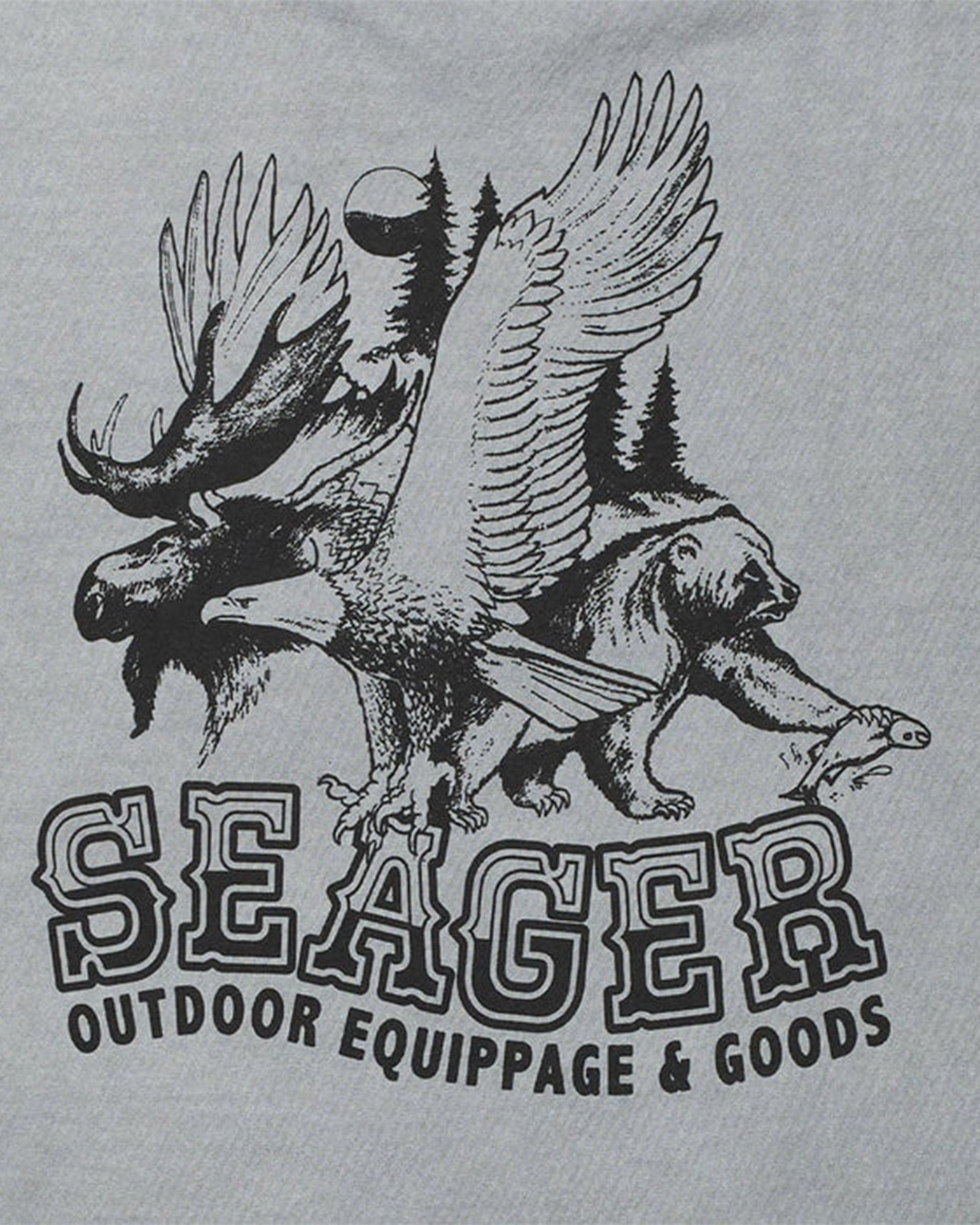 Seager Co. Reserve Short Sleeve T-Shirt - Pigment Grey