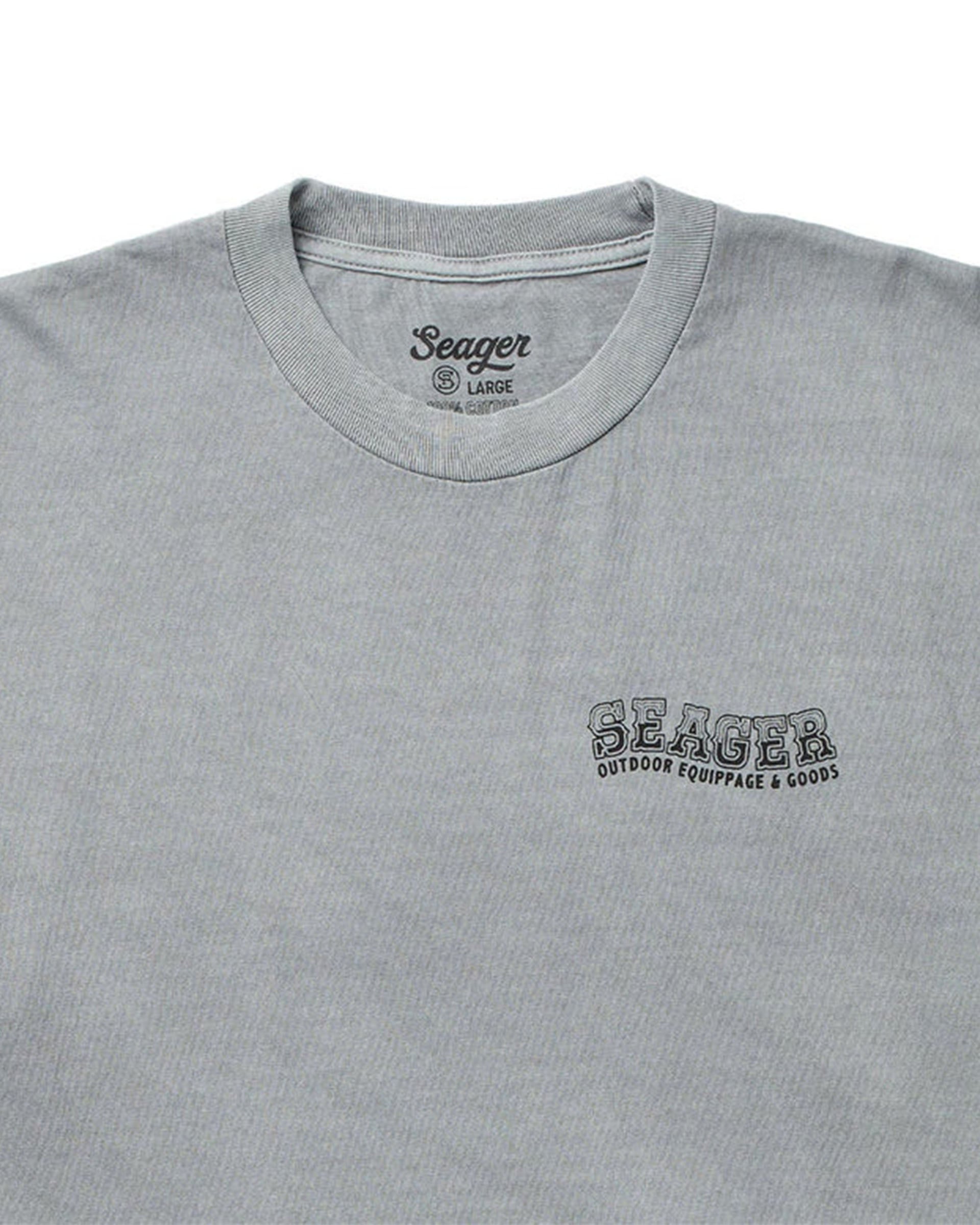 Seager Co. Reserve Short Sleeve T-Shirt - Pigment Grey