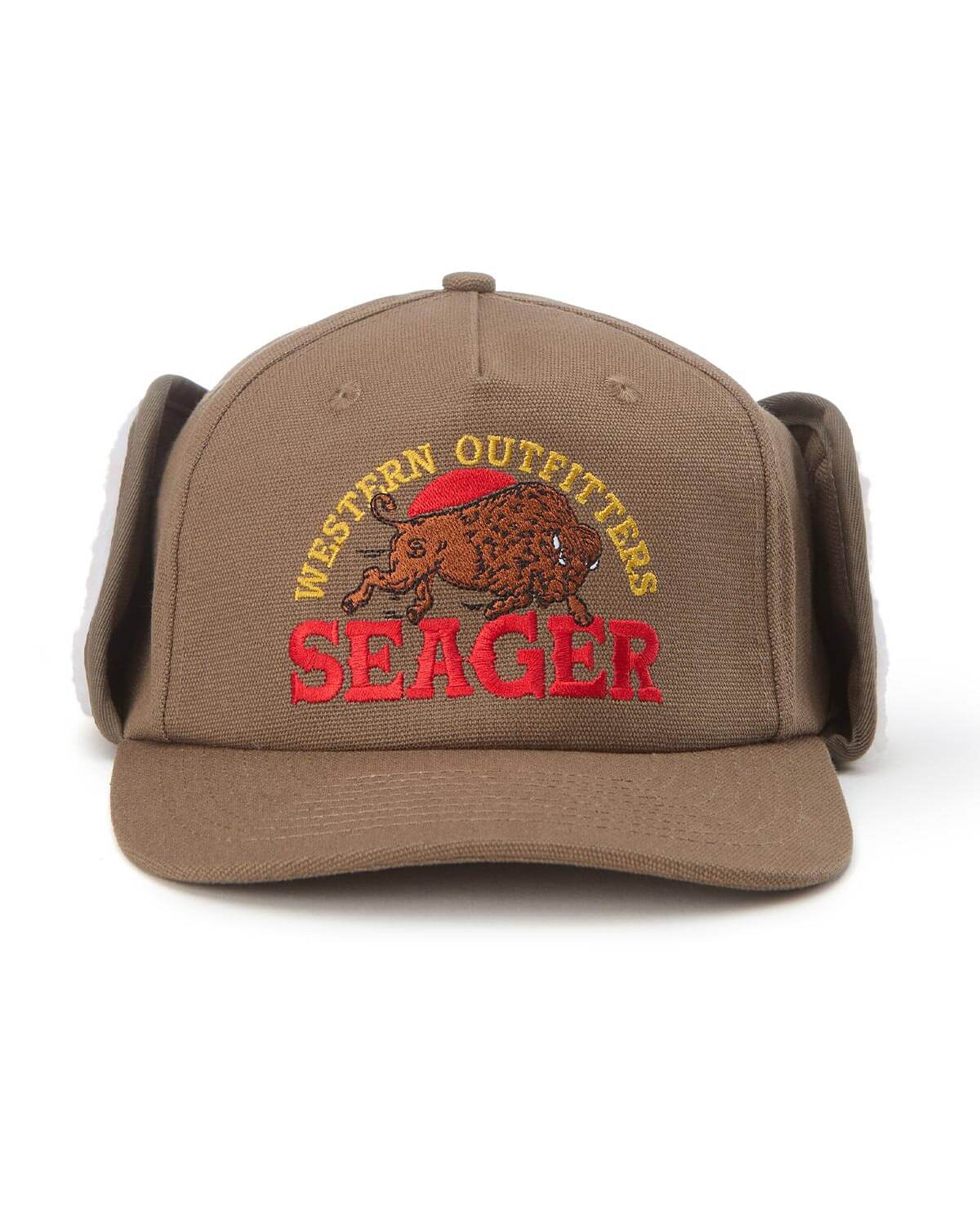 Seager Co. Ride For The Brand Flapjack Hat - Brown