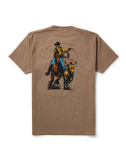 Seager Co. Rodeo Series Short Sleeve T-Shirt - Pigment Brown
