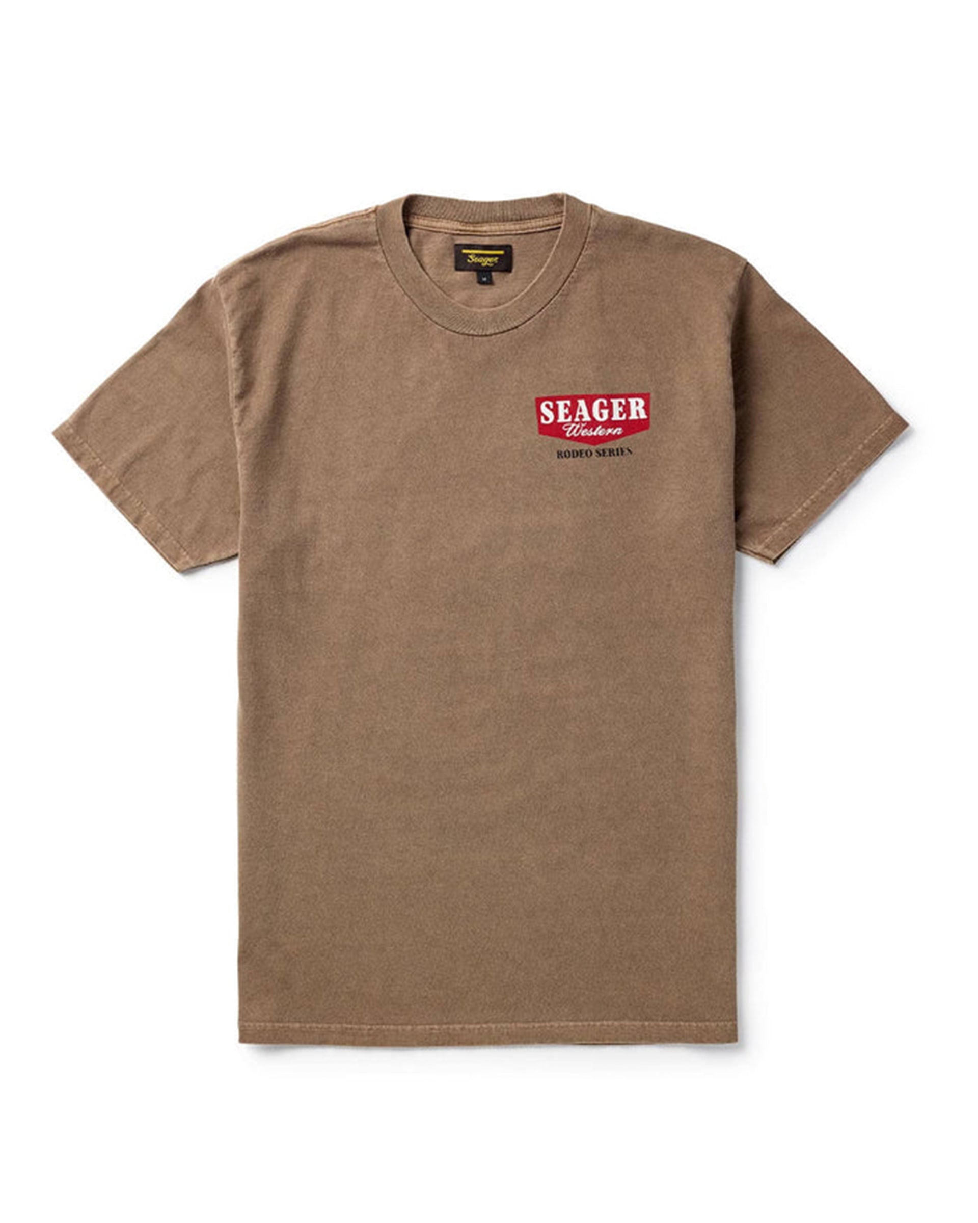 Seager Co. Rodeo Series Short Sleeve T-Shirt - Pigment Brown