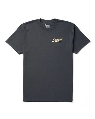 Seager Co. Romero Short Sleeve T-Shirt - Vintage Black
