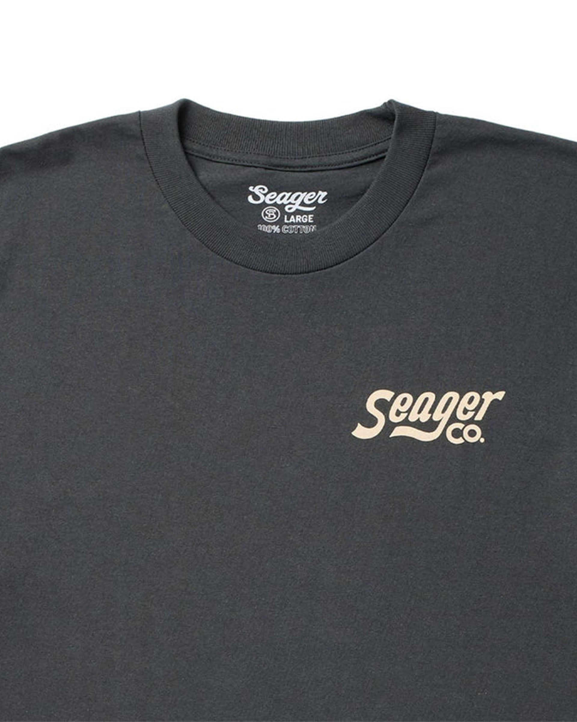 Seager Co. Romero Short Sleeve T-Shirt - Vintage Black