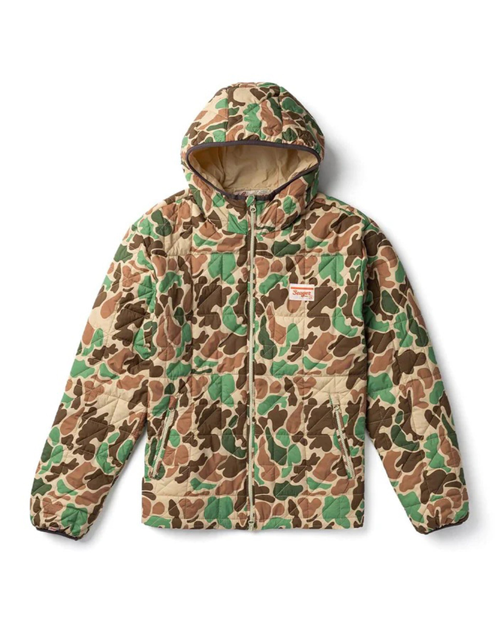 Seager Co. Ruff & Tuff Puff Jacket - Duck Camo