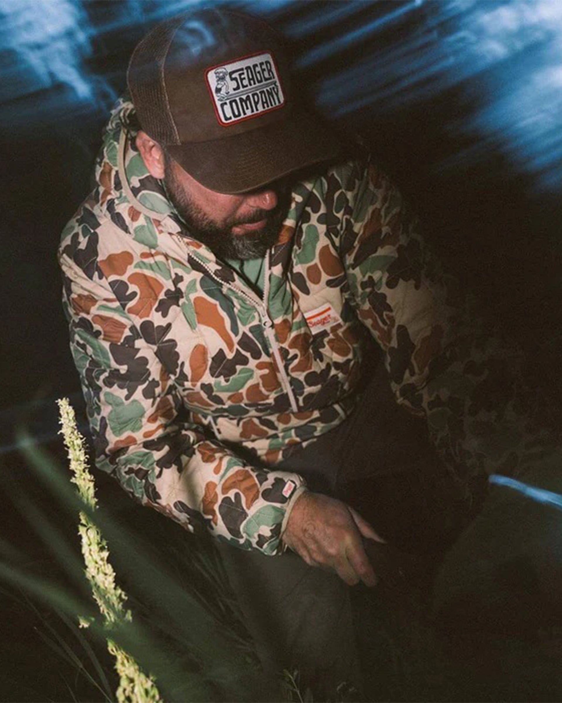 Seager Co. Ruff & Tuff Puff Jacket - Duck Camo