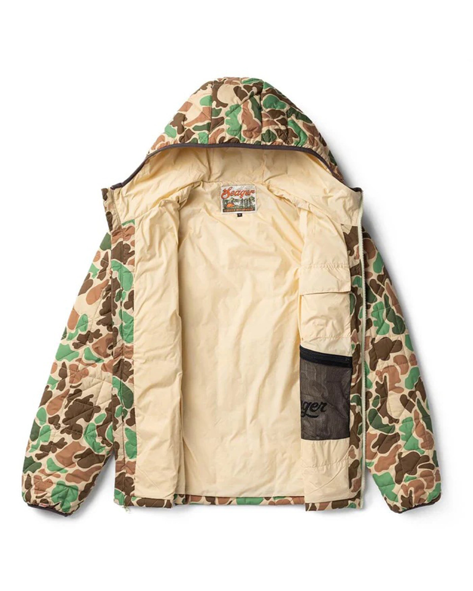Seager Co. Ruff & Tuff Puff Jacket - Duck Camo