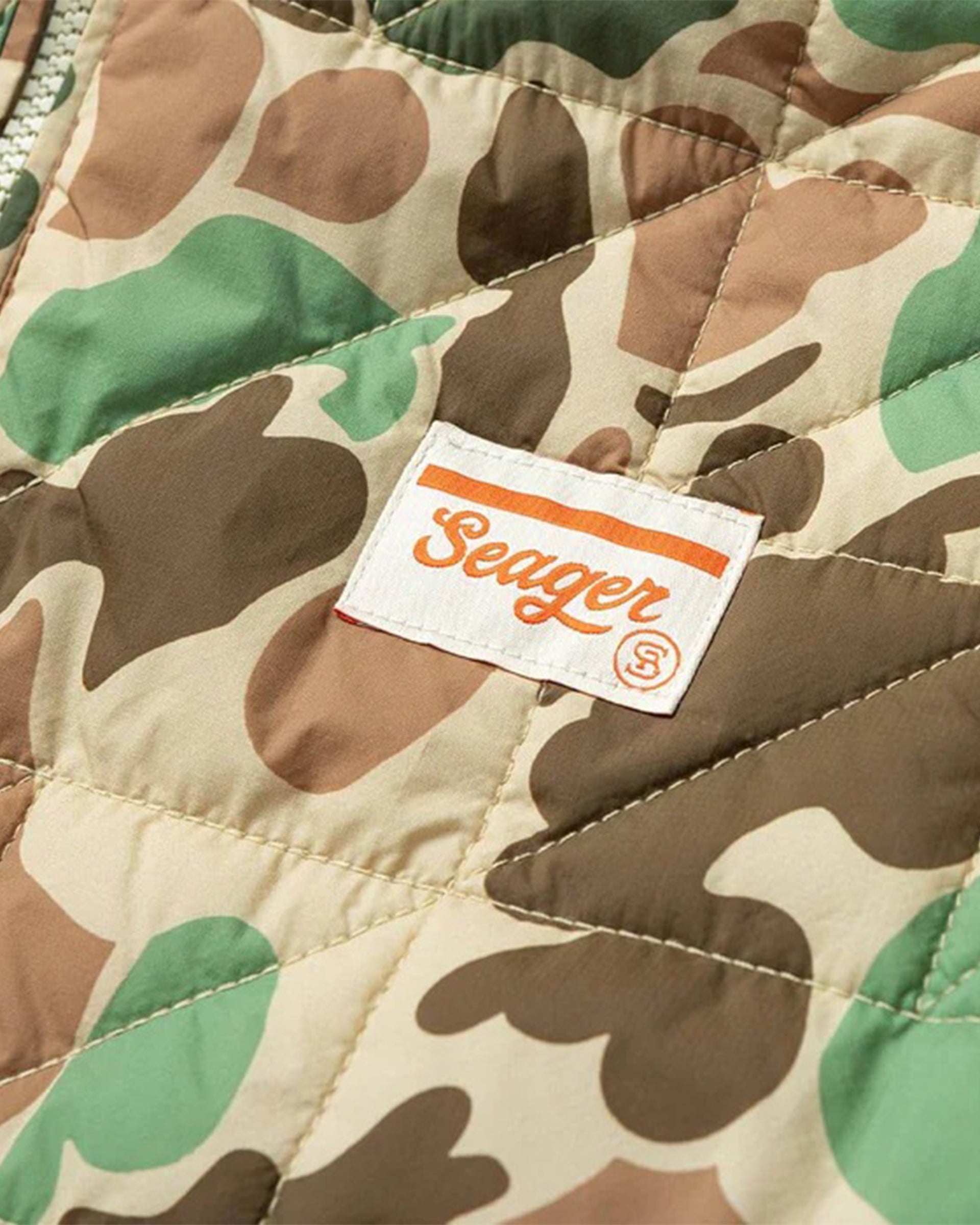 Seager Co. Ruff & Tuff Puff Jacket - Duck Camo