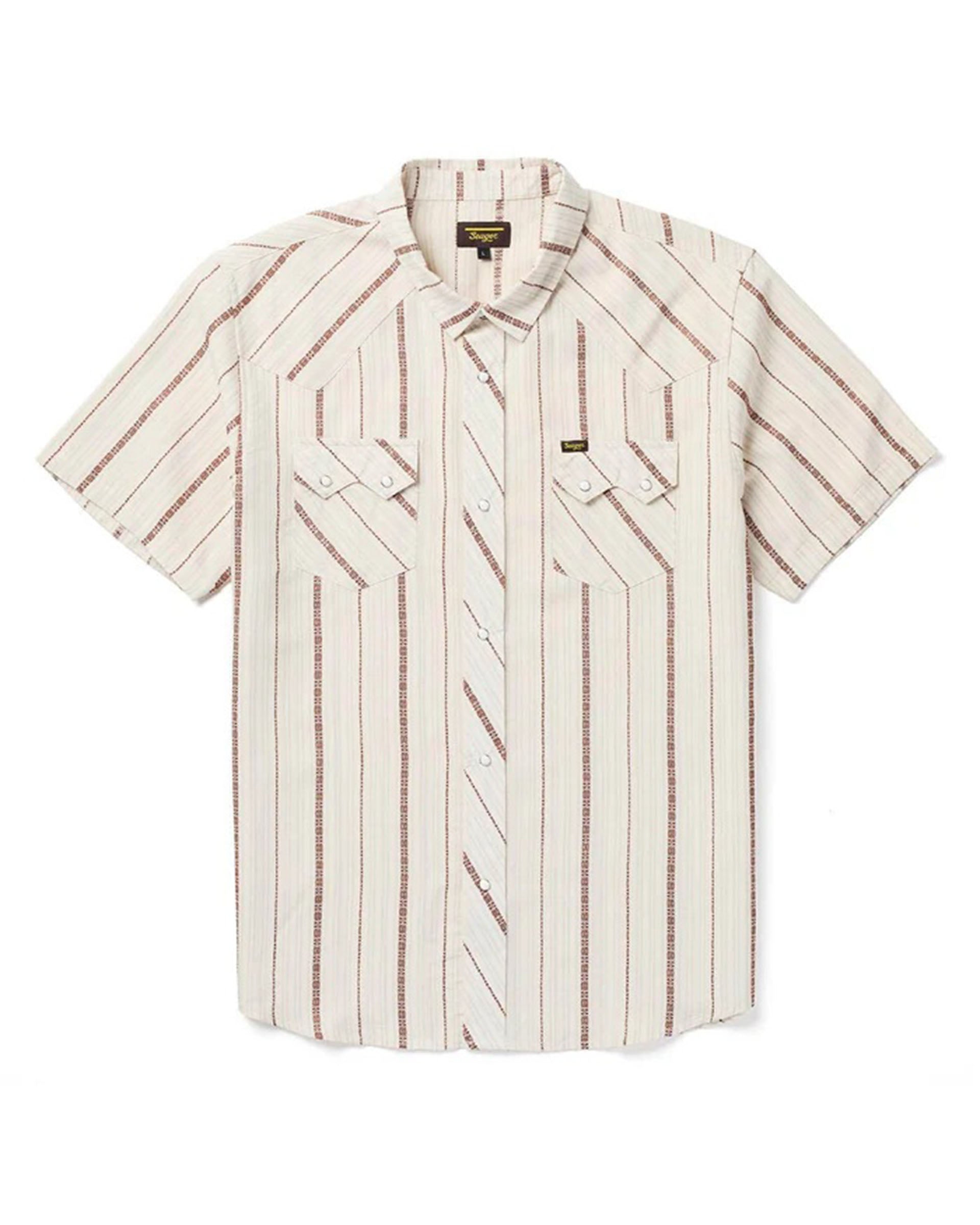 Seager Co. Sawtoof Short Sleeve Shirt - Azteca Tile