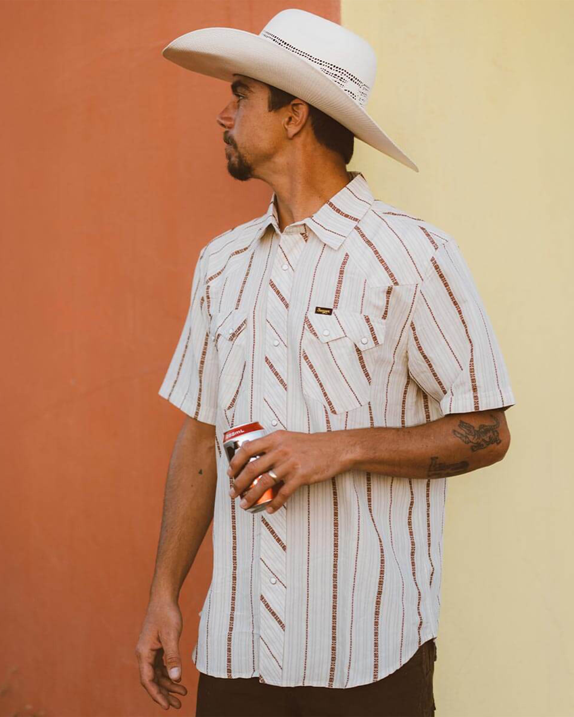 Seager Co. Sawtoof Short Sleeve Shirt - Azteca Tile