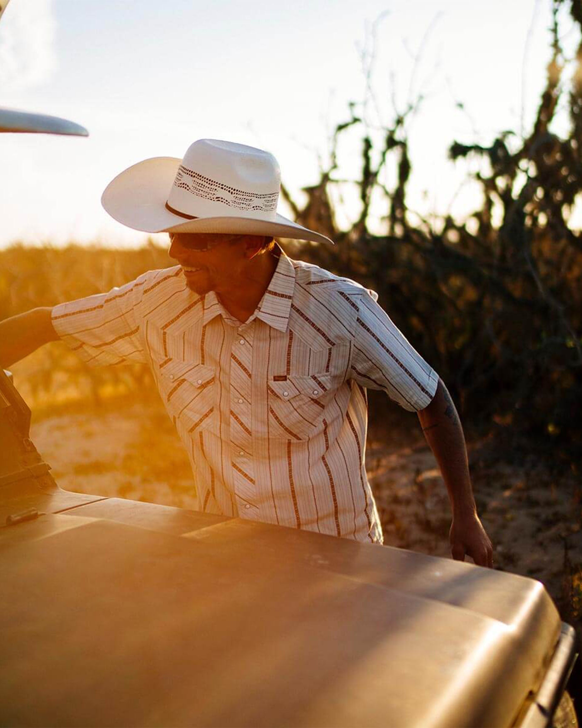 Seager Co. Sawtoof Short Sleeve Shirt - Azteca Tile