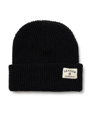 Service Waffle Knit Beanie 2.0 - Black