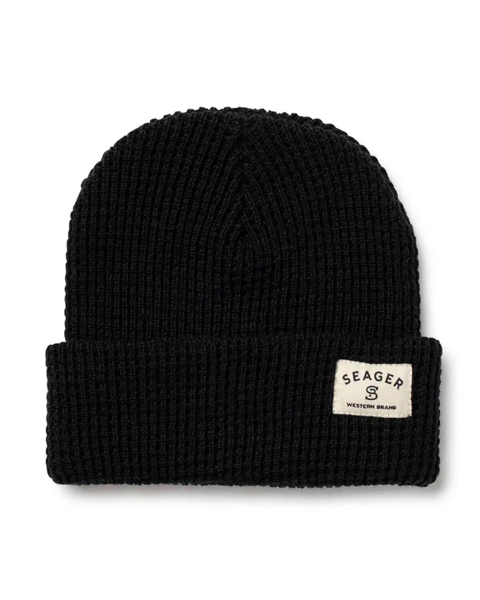 Service Waffle Knit Beanie 2.0 - Black