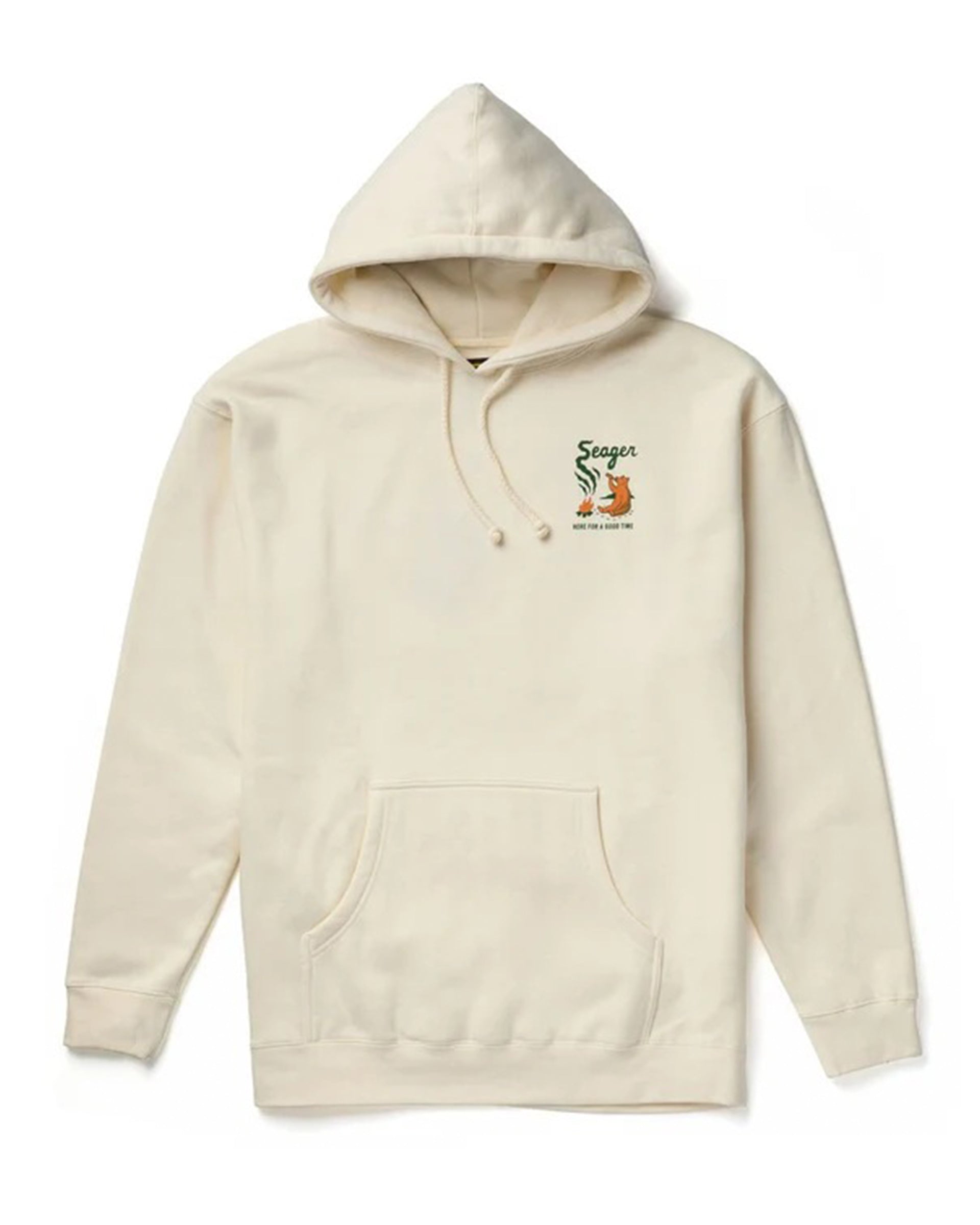 Seager Co. Smokey Mid-Weight Hoodie - Bone