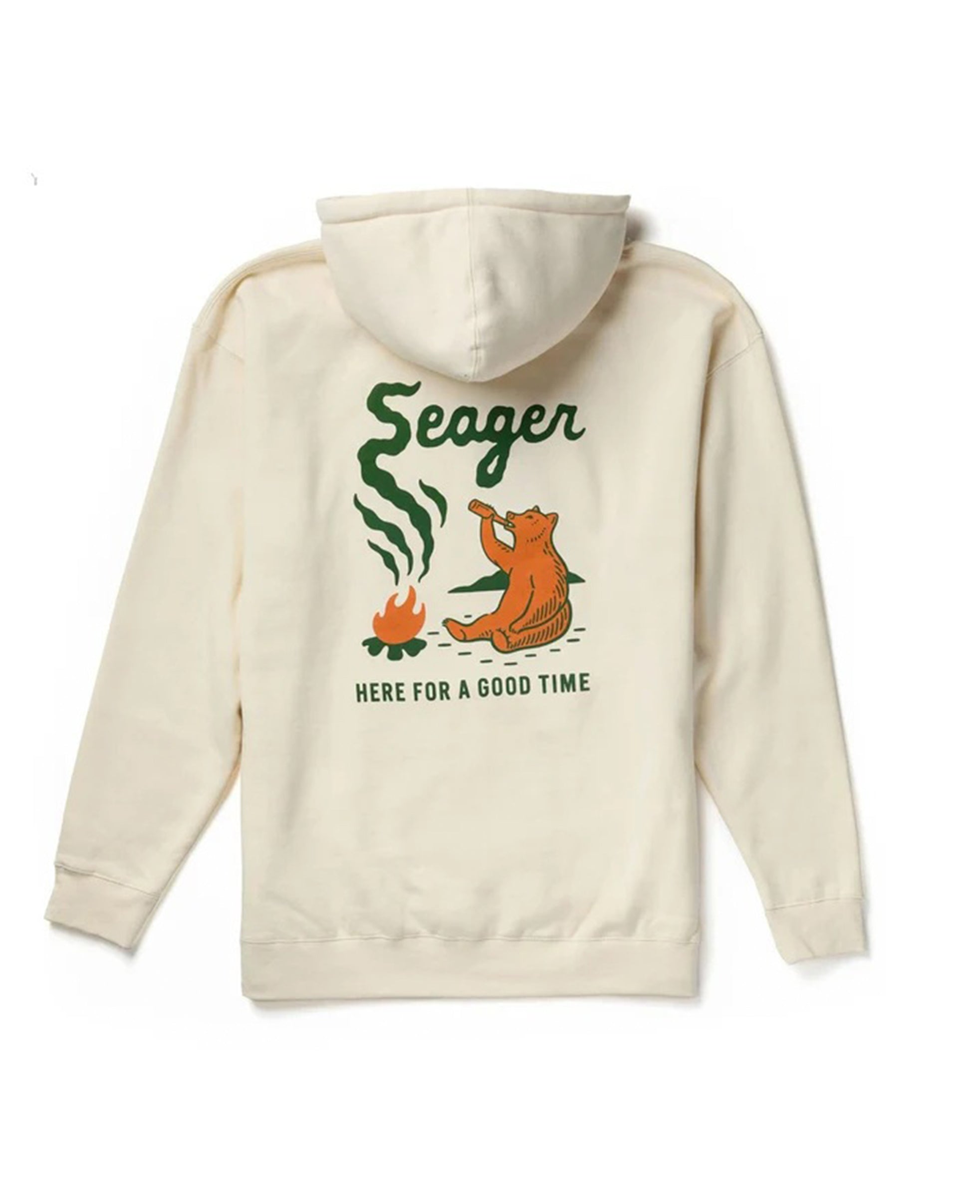 Seager Co. Smokey Mid-Weight Hoodie - Bone