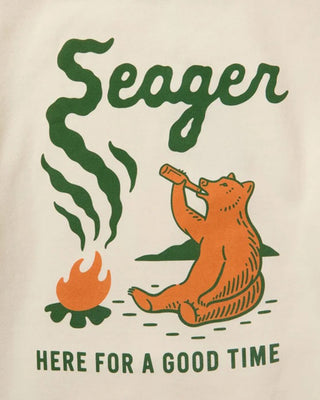 Seager Co. Smokey Mid-Weight Hoodie - Bone