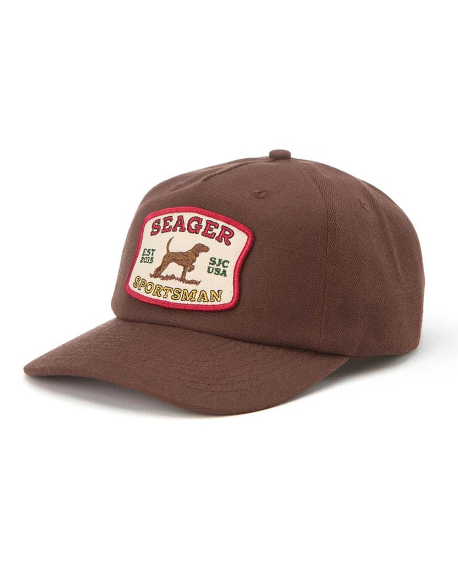 Seager Co. Sportsman Snapback Hat - Brown