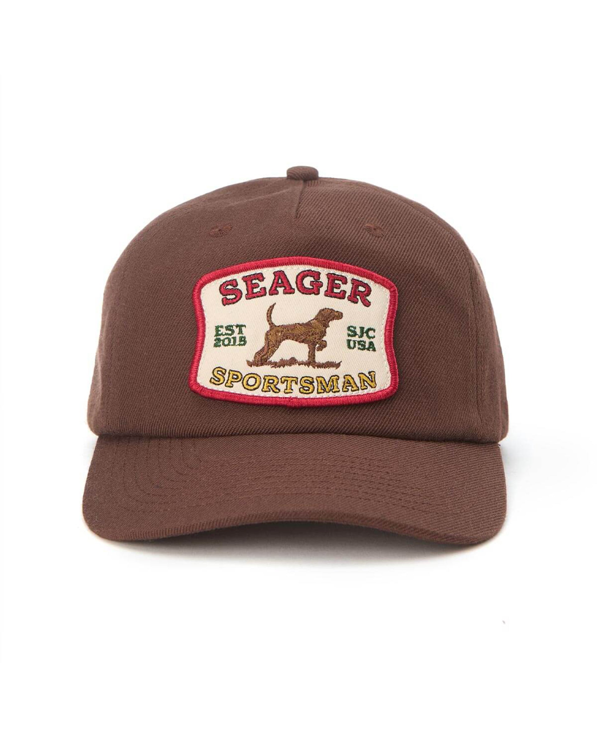 Seager Co. Sportsman Snapback Hat - Brown