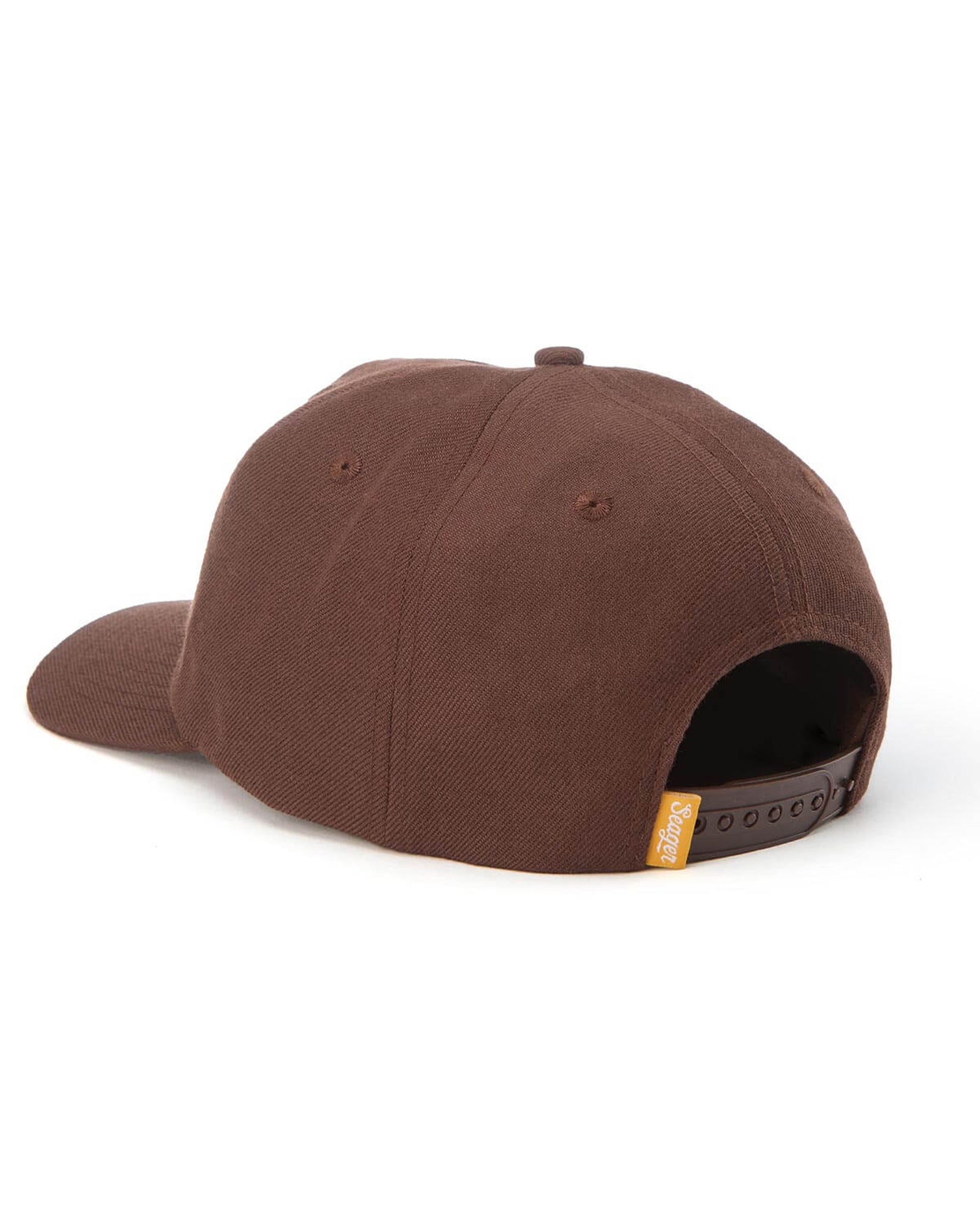 Seager Co. Sportsman Snapback Hat - Brown