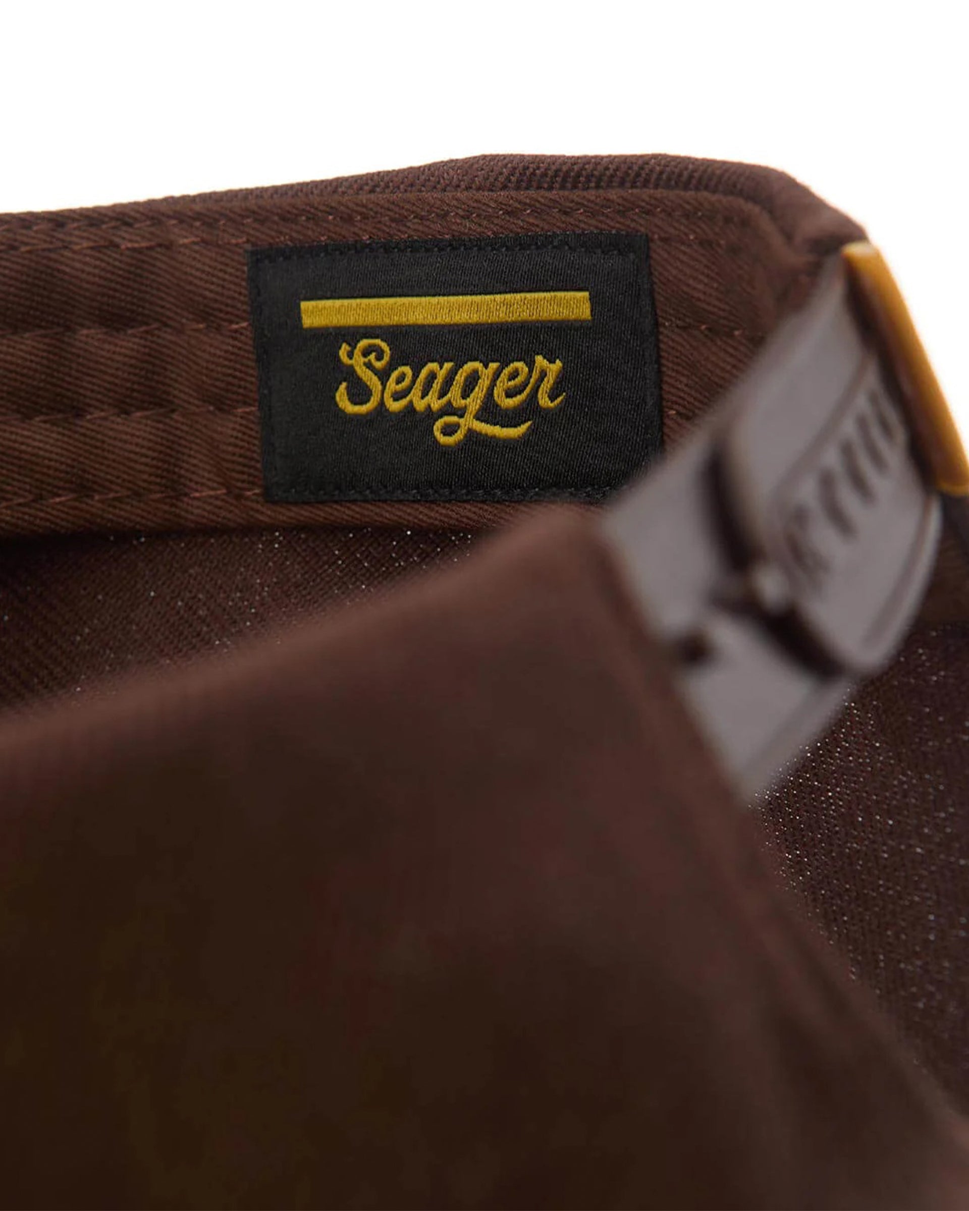 Seager Co. Sportsman Snapback Hat - Brown