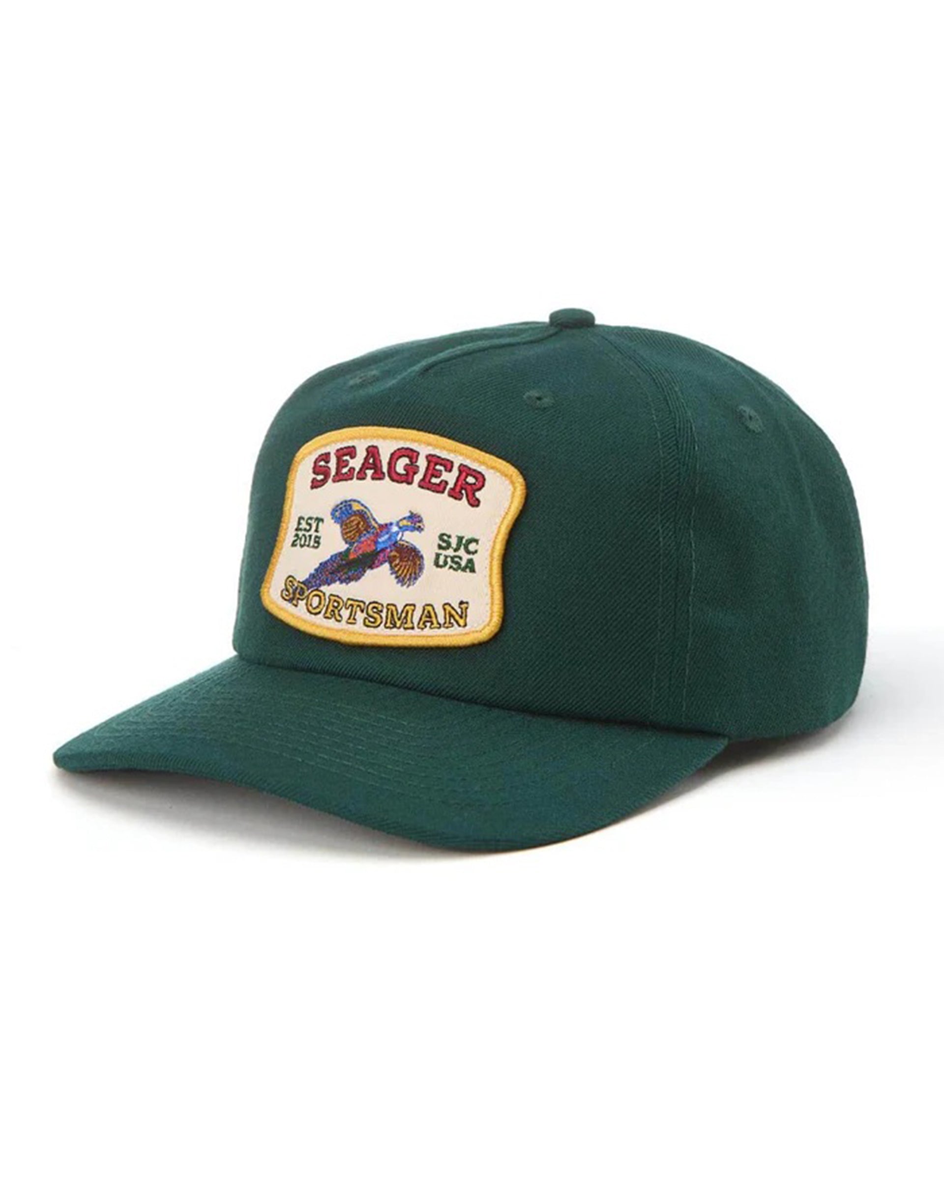 Seager Co. Sportsman Snapback Hat - Green