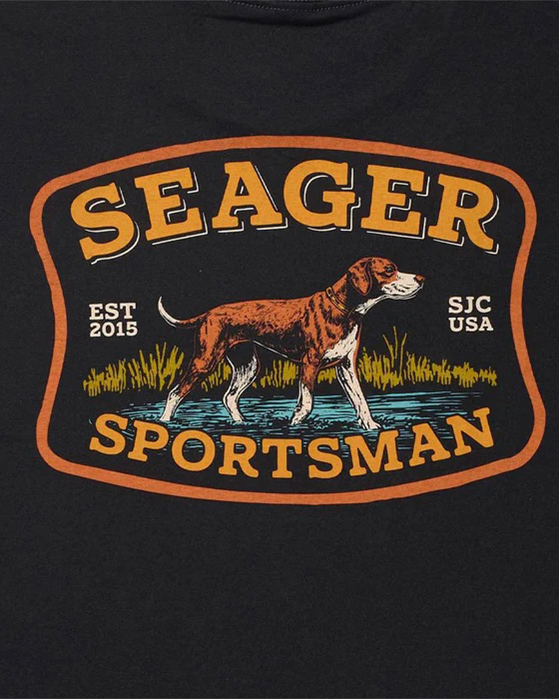 Seager Co. Sportsman Short Sleeve T-Shirt - Black