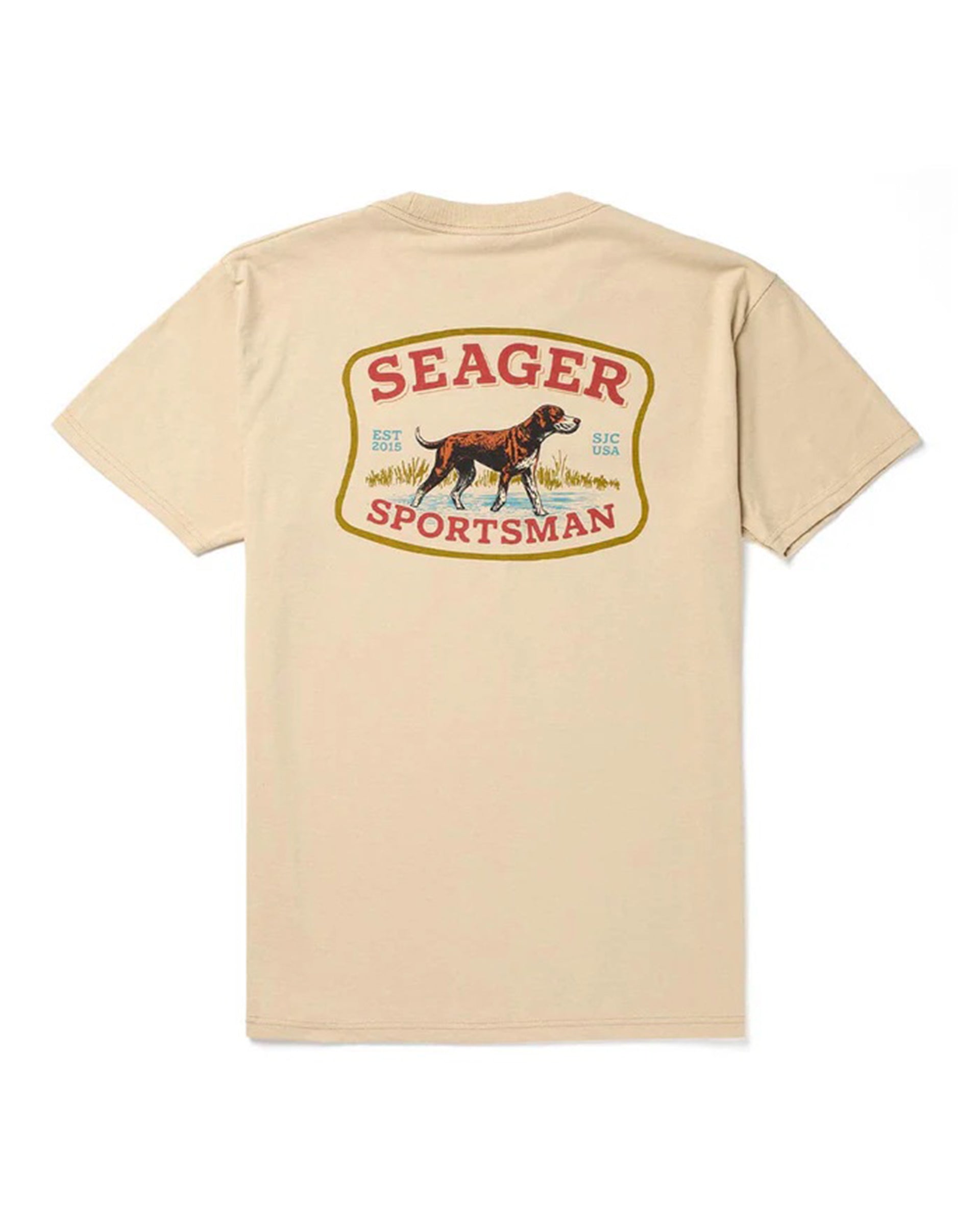 Seager Co. Sportsman Short Sleeve T-Shirt - Sand