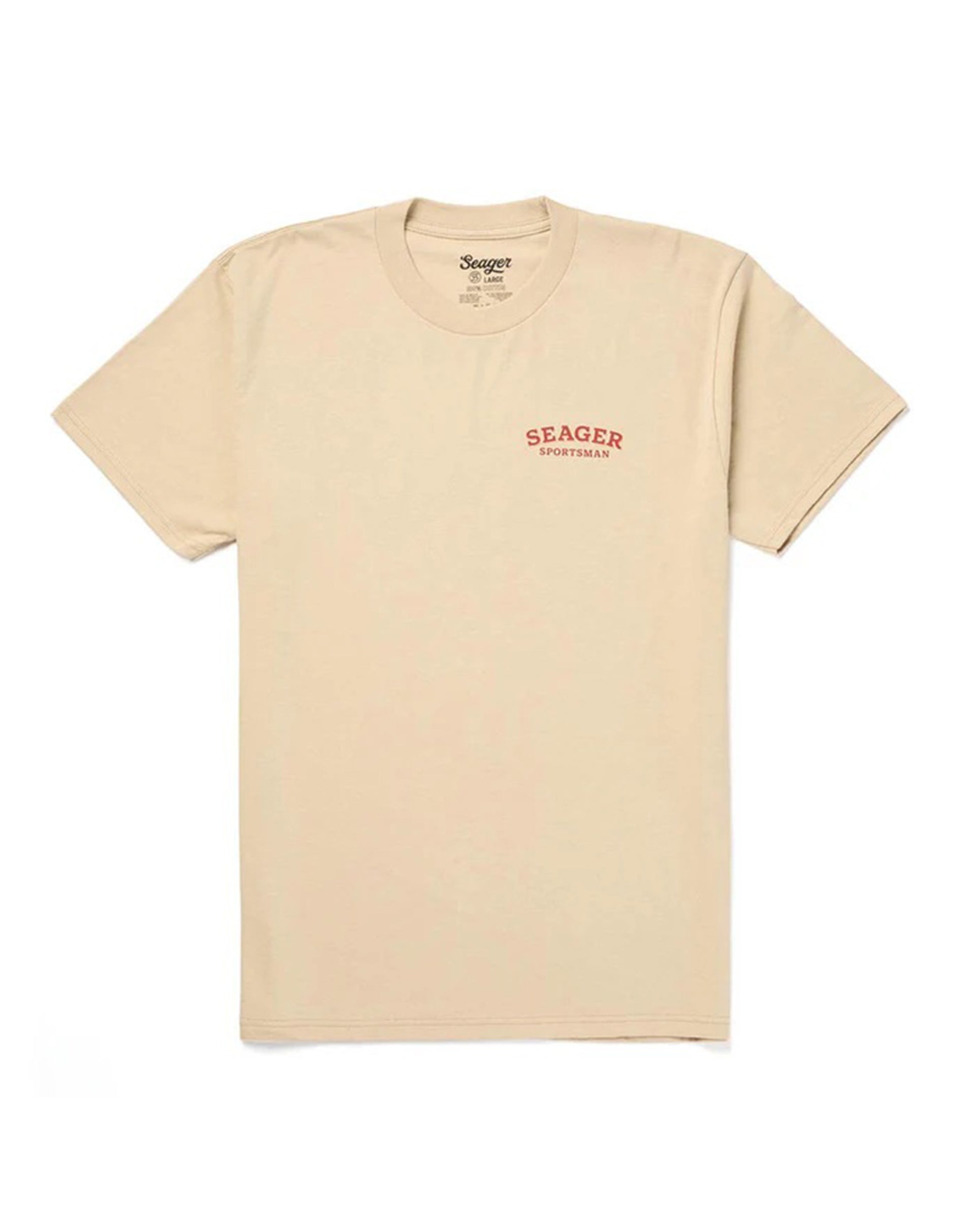 Seager Co. Sportsman Short Sleeve T-Shirt - Sand