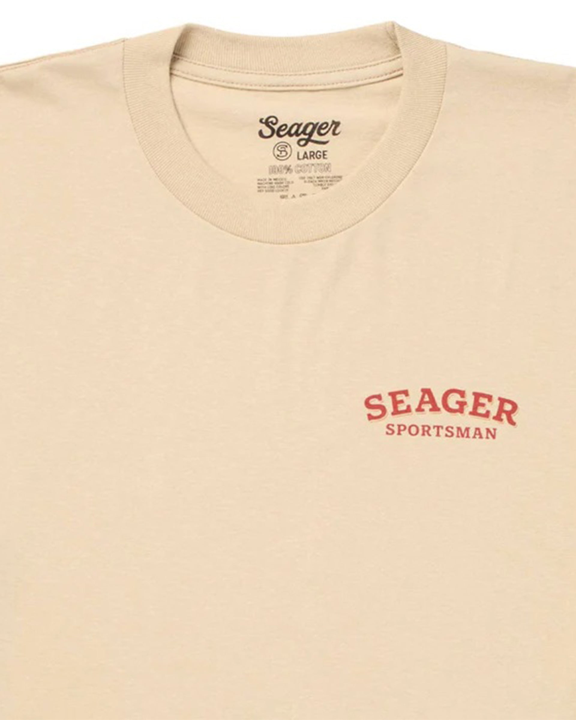 Seager Co. Sportsman Short Sleeve T-Shirt - Sand