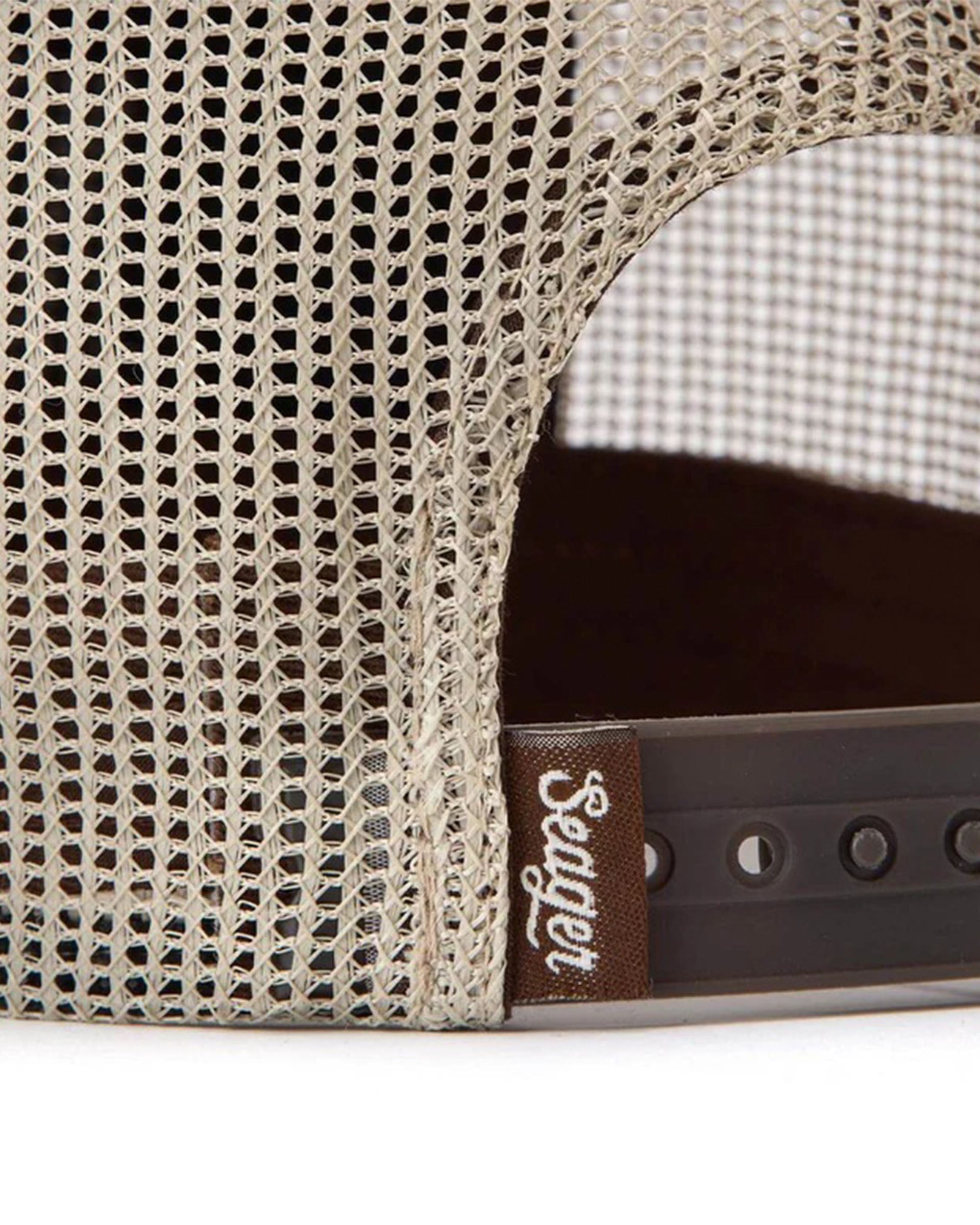 Seager Co. Herd Trucker Snapback Hat - Tan/Brown