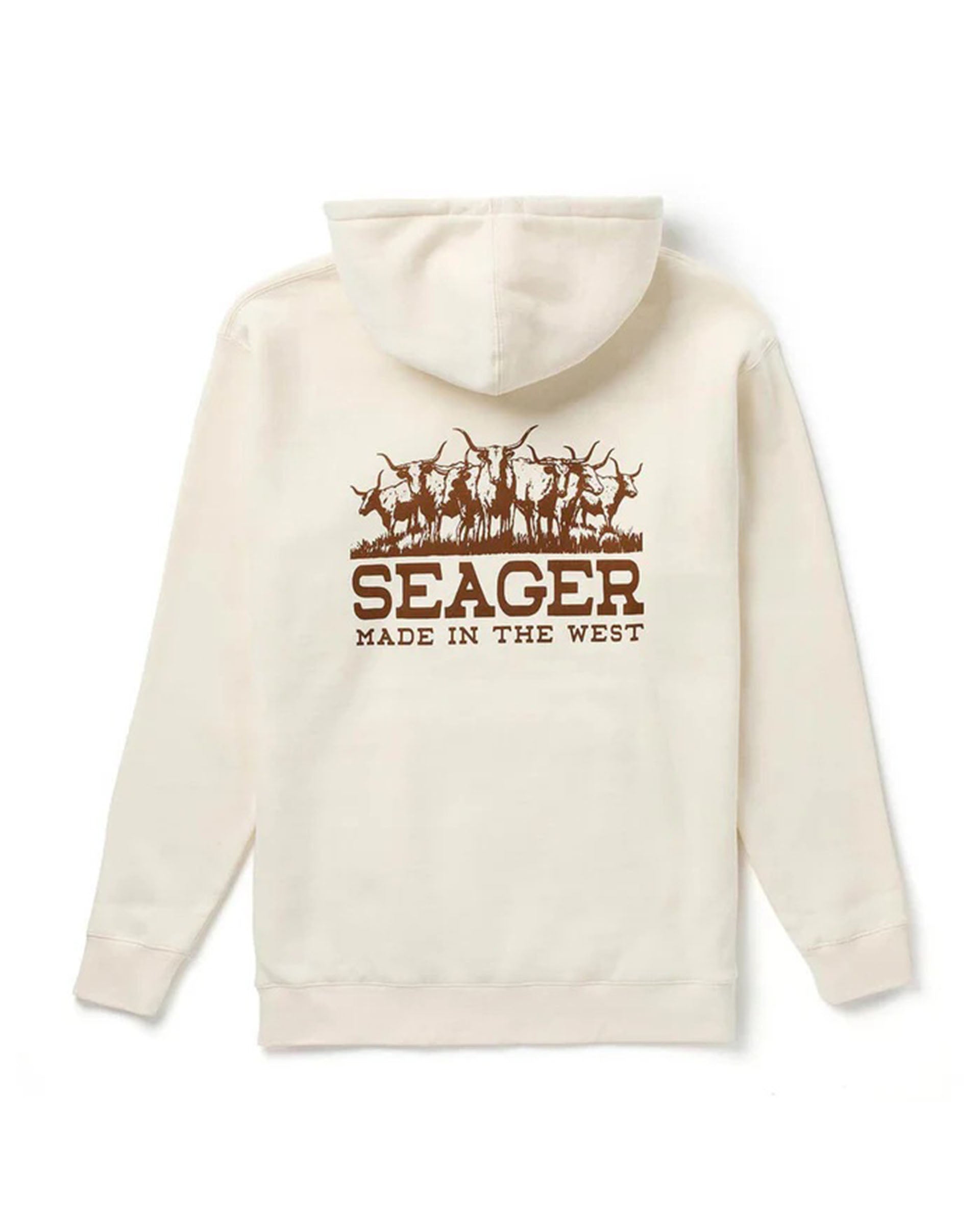Seager Co. The Herd Pullover Hoodie - Bone
