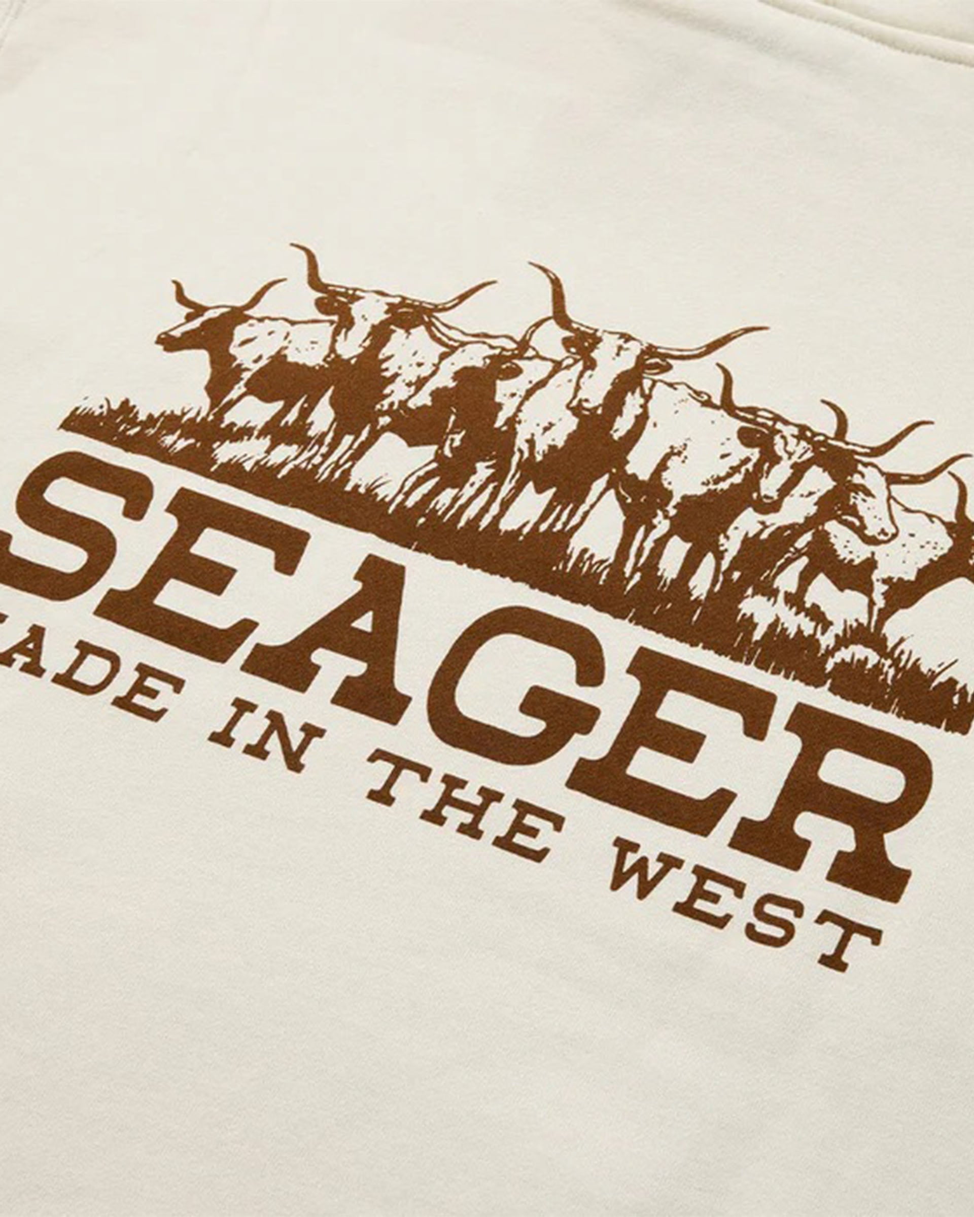 Seager Co. The Herd Pullover Hoodie - Bone