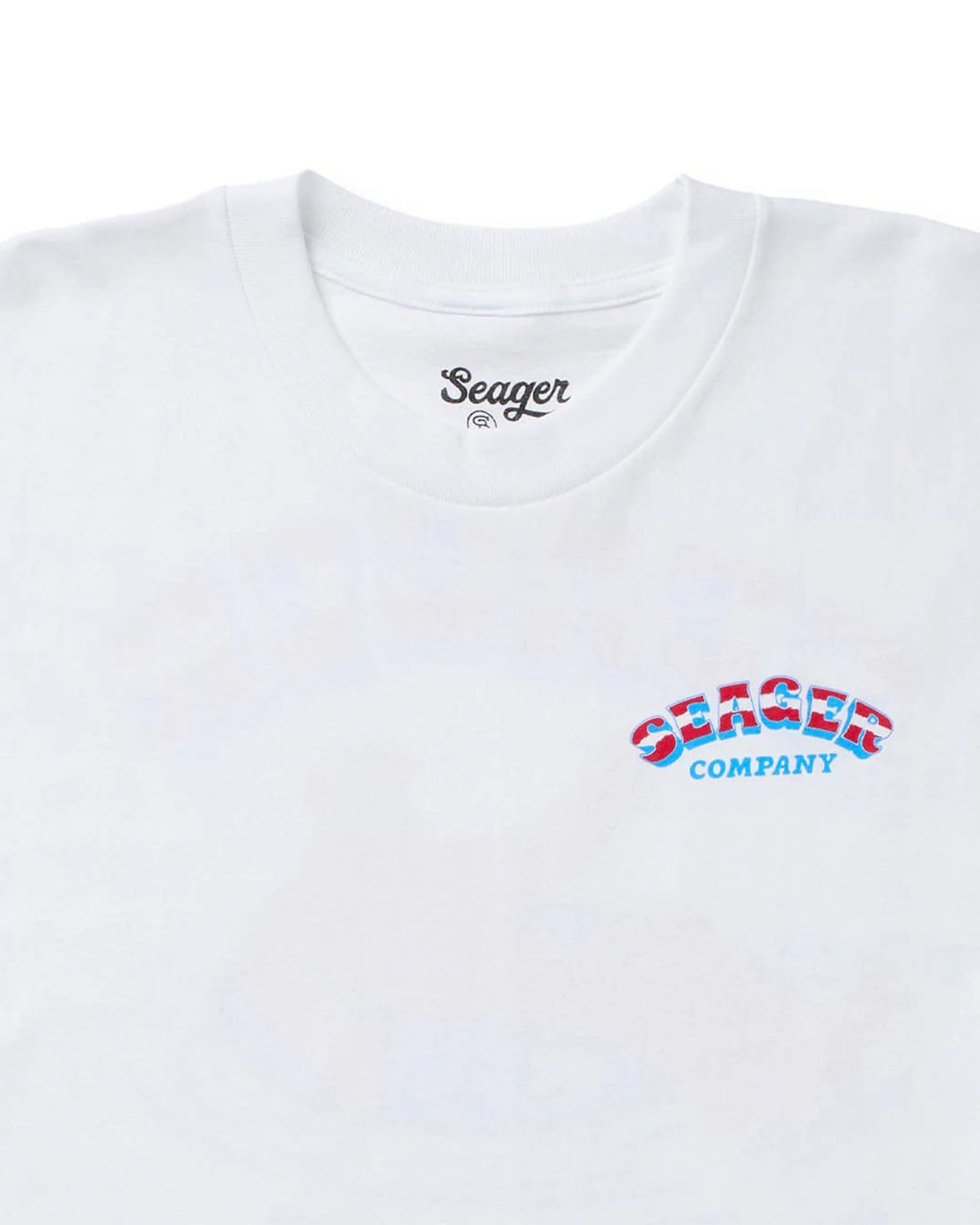 Seager Co. Tubular Short Sleeve T-Shirt - White
